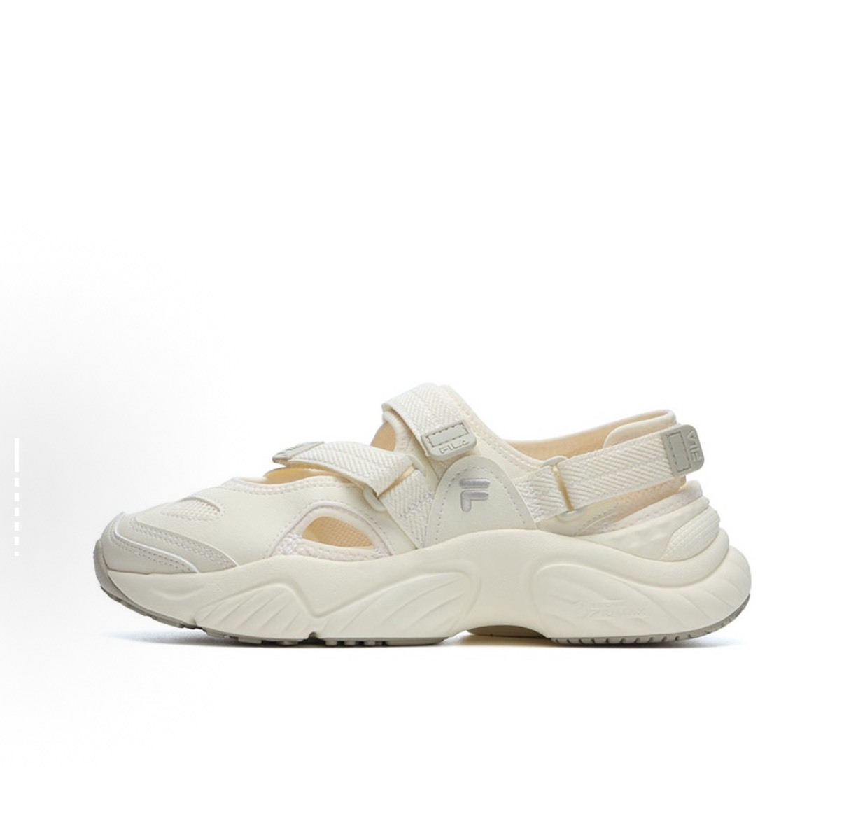 【雙十一優惠】 Fila Fusion 瑪莉珍涼鞋 米白