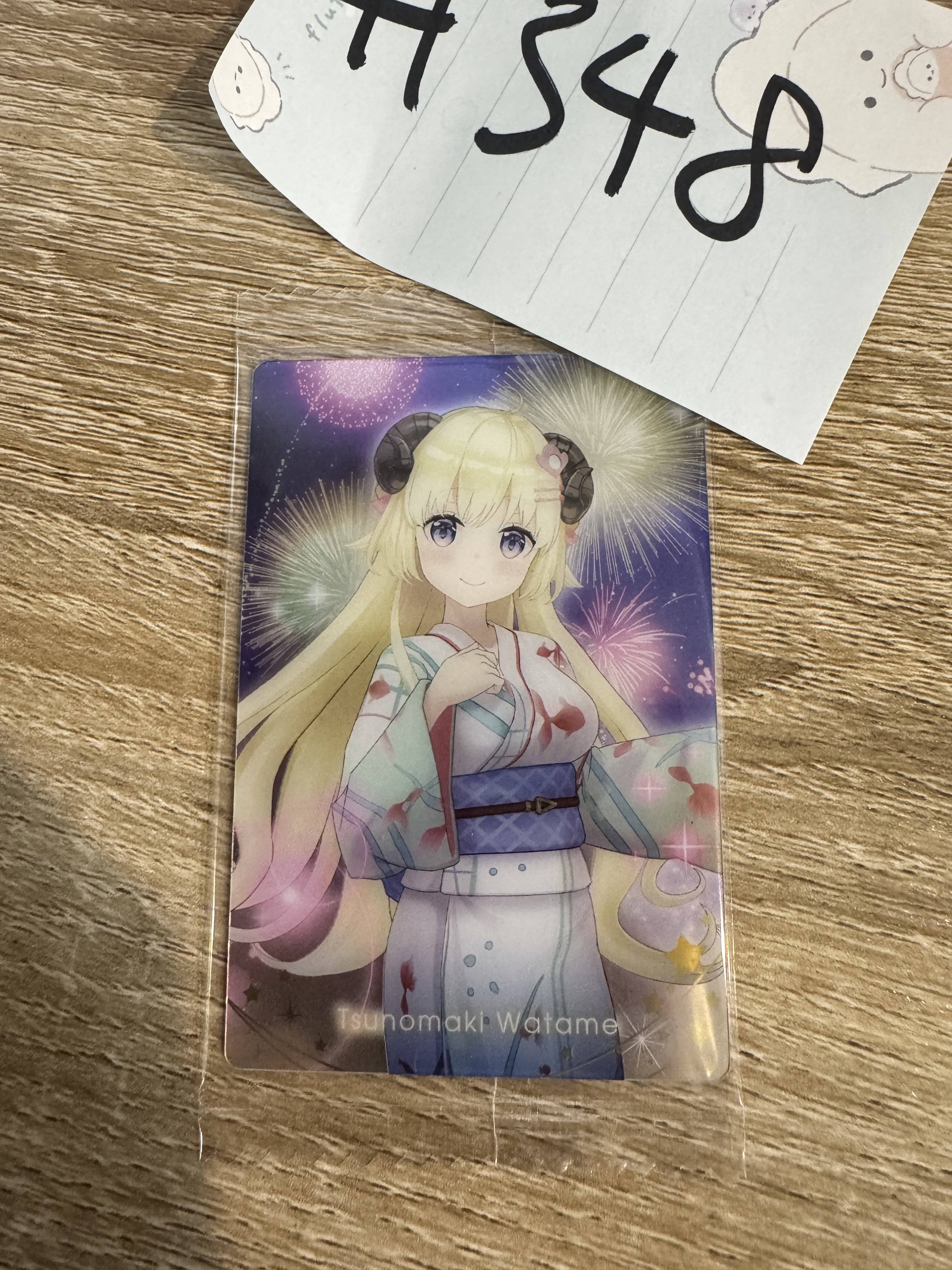 Hololive  WATAME 小卡#348