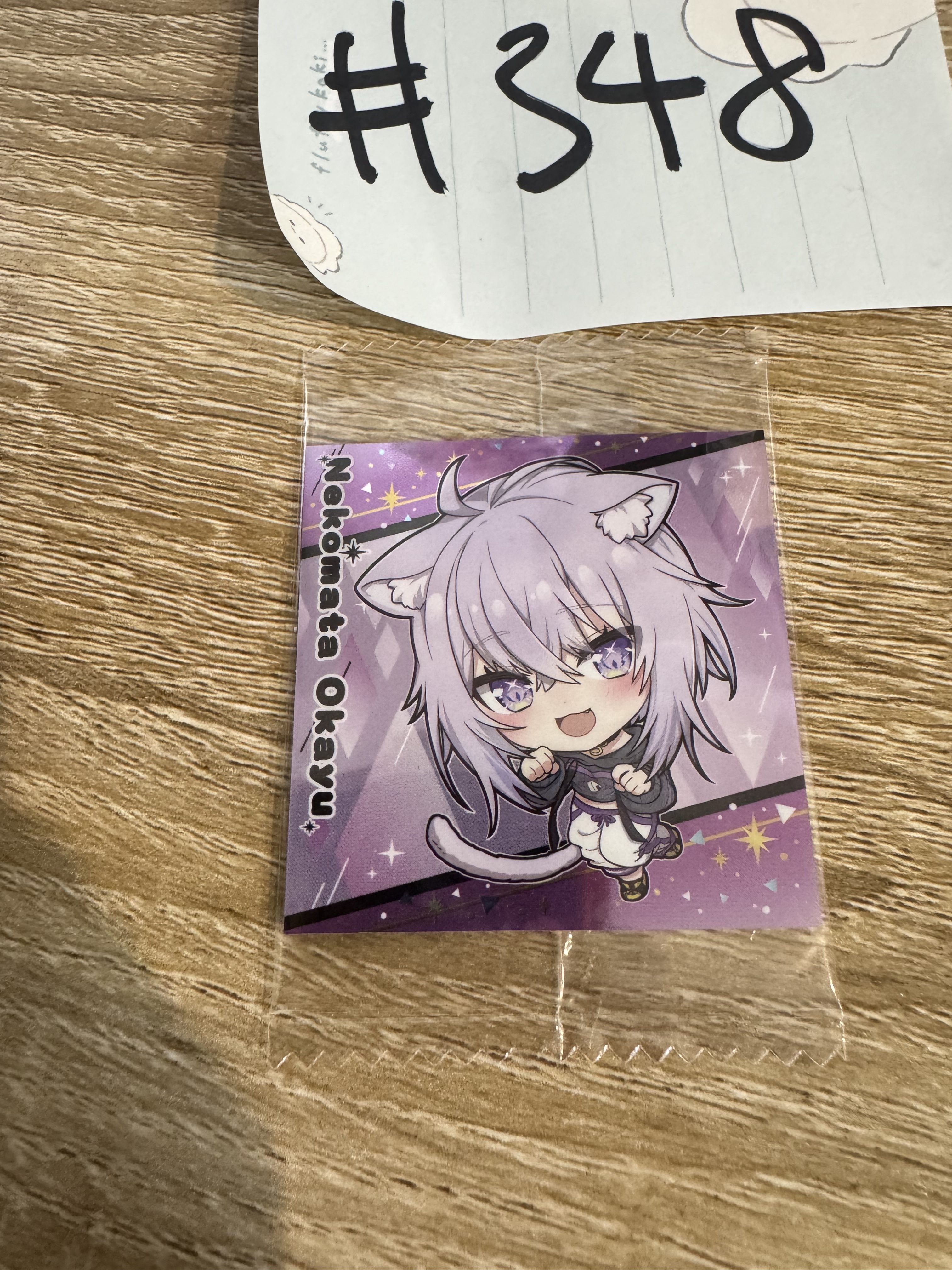 Hololive  小粥 貼紙#348