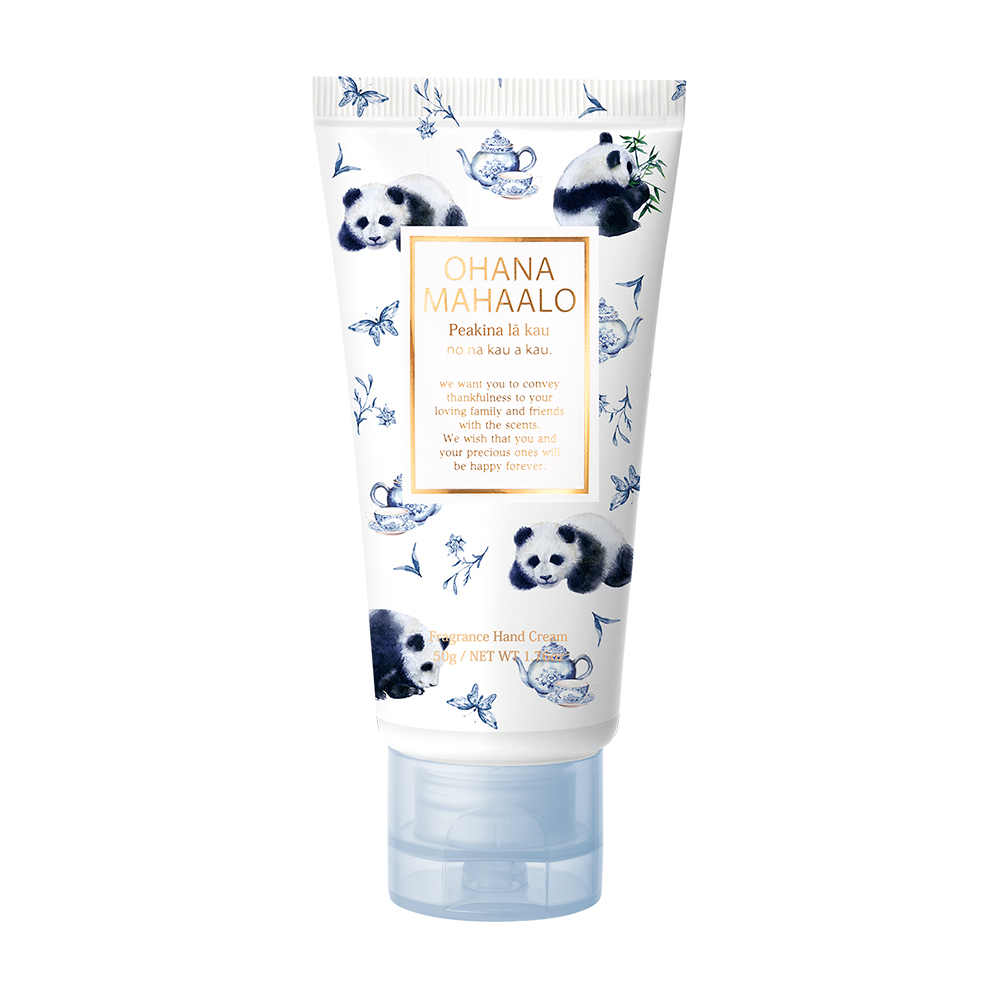 OHANA MAHAALO 烏龍胖達 潤澤療癒護手霜50g