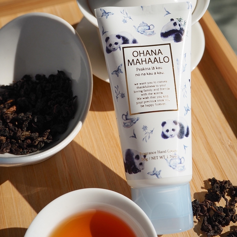 OHANA MAHAALO 烏龍胖達 潤澤療癒護手霜50g