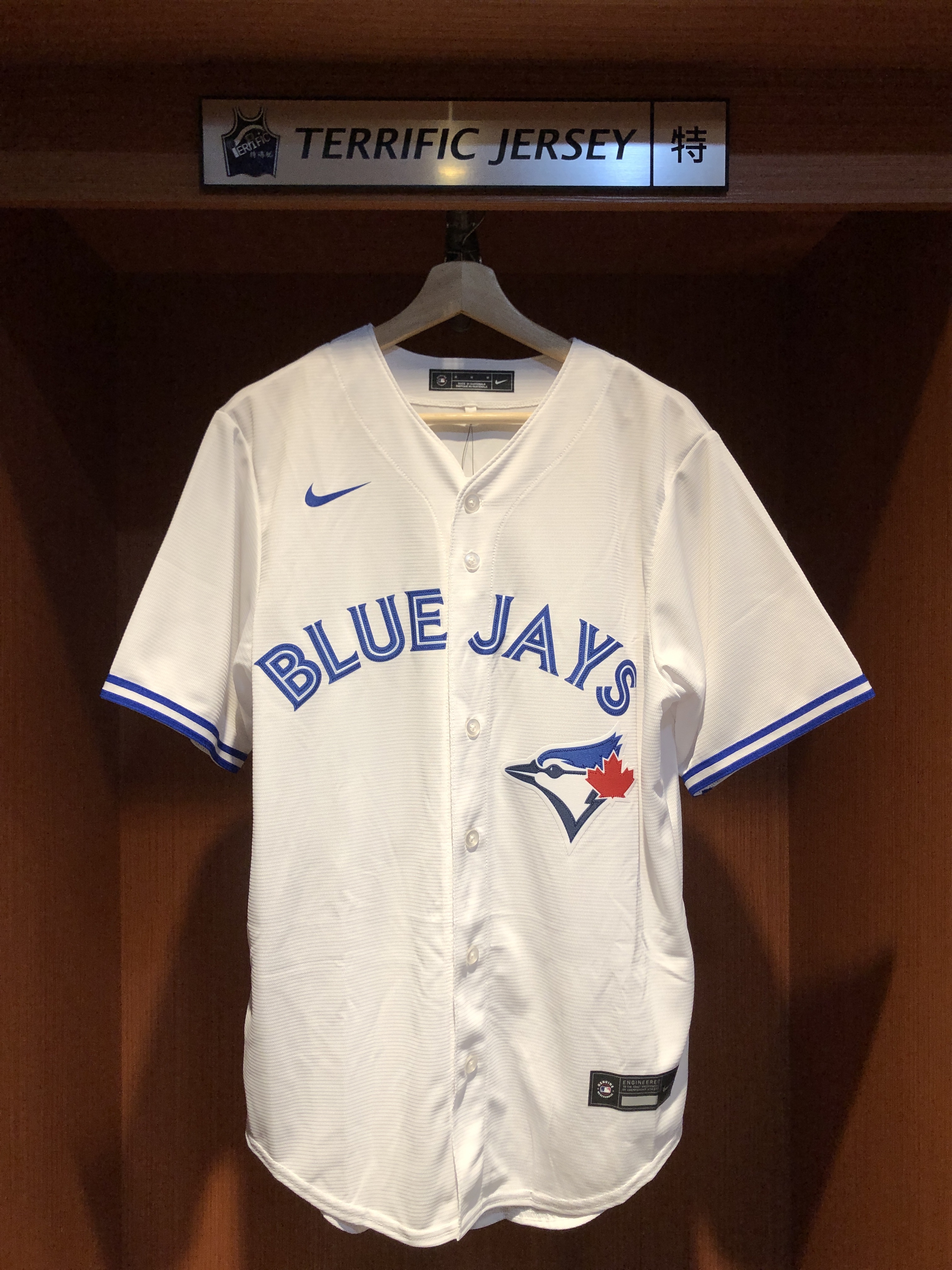 MLB球衣 Vladimir Guerrero Jr. 多倫多藍鳥白 Nike Replica Player Name Jersey 球迷版 熱轉印 全新