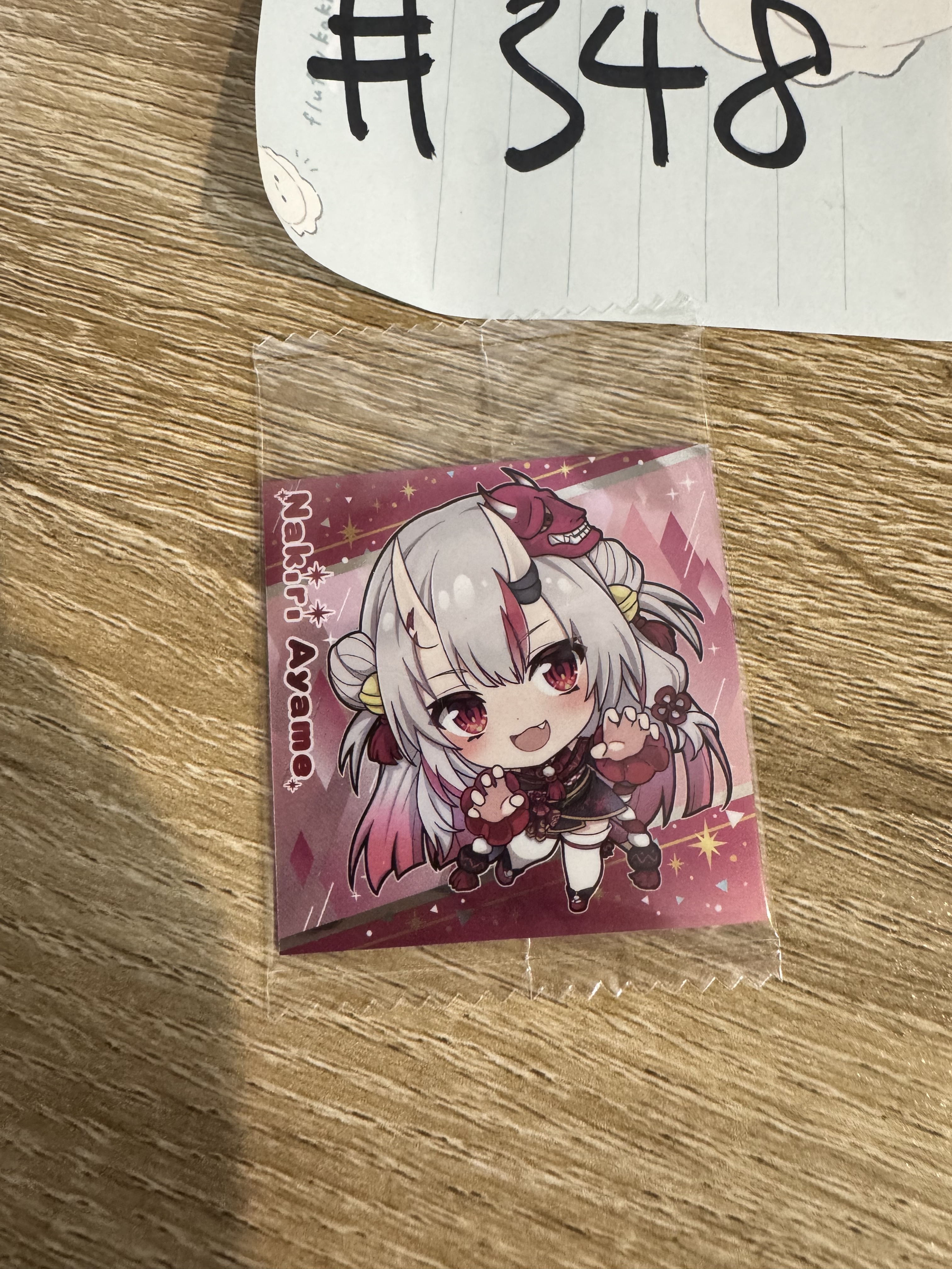 Hololive  百鬼  貼紙  #348