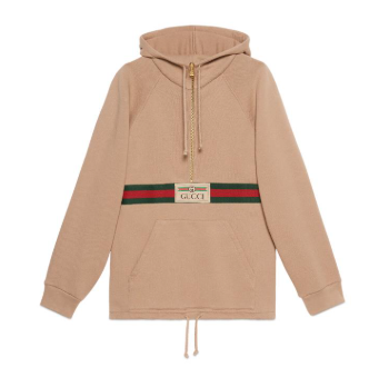 [E] GUCCI L/S HOODED HEAVY FELTED COTTON, 644656XJC3W2603 (EGC224)