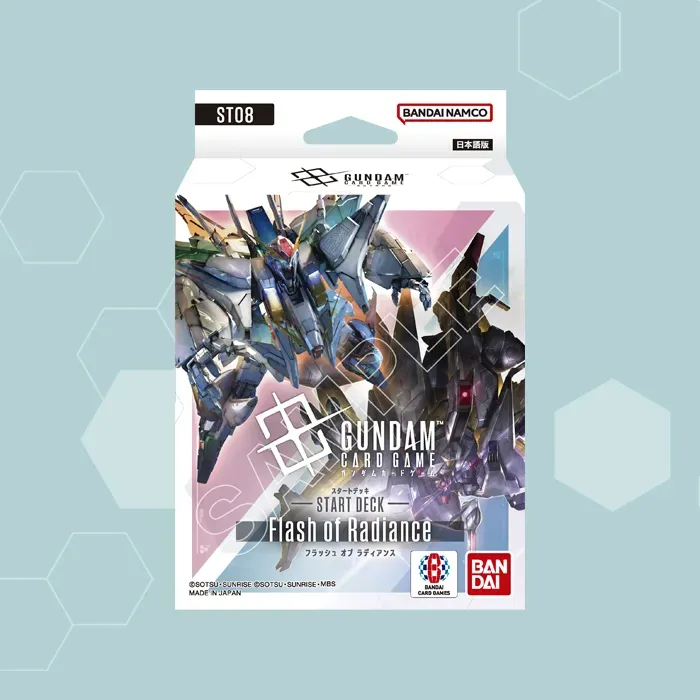 GUNDAM CARD GAME 起始牌組 ST08 Flash of Radiance
