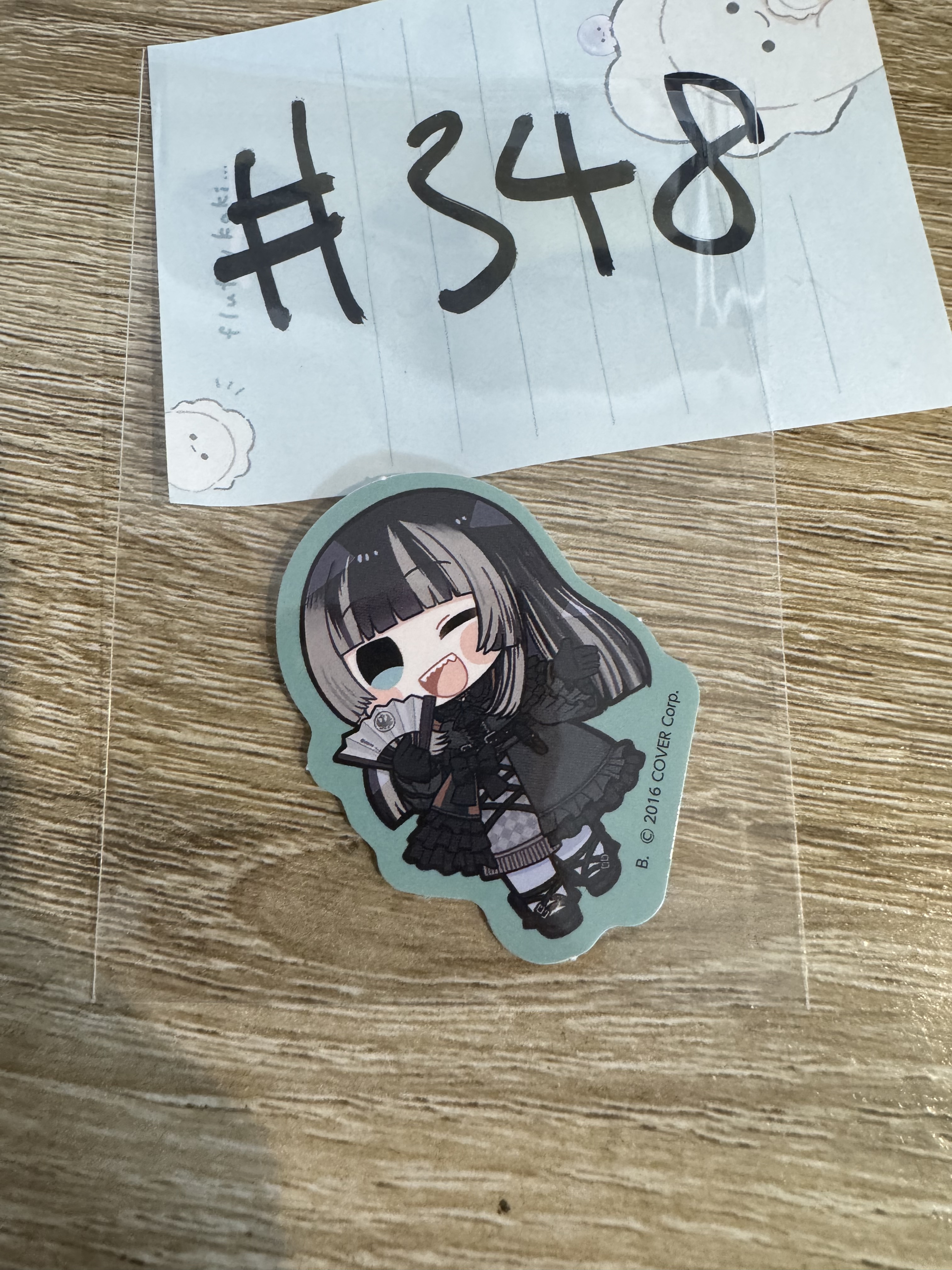 Hololive RADEN 貼紙 #348