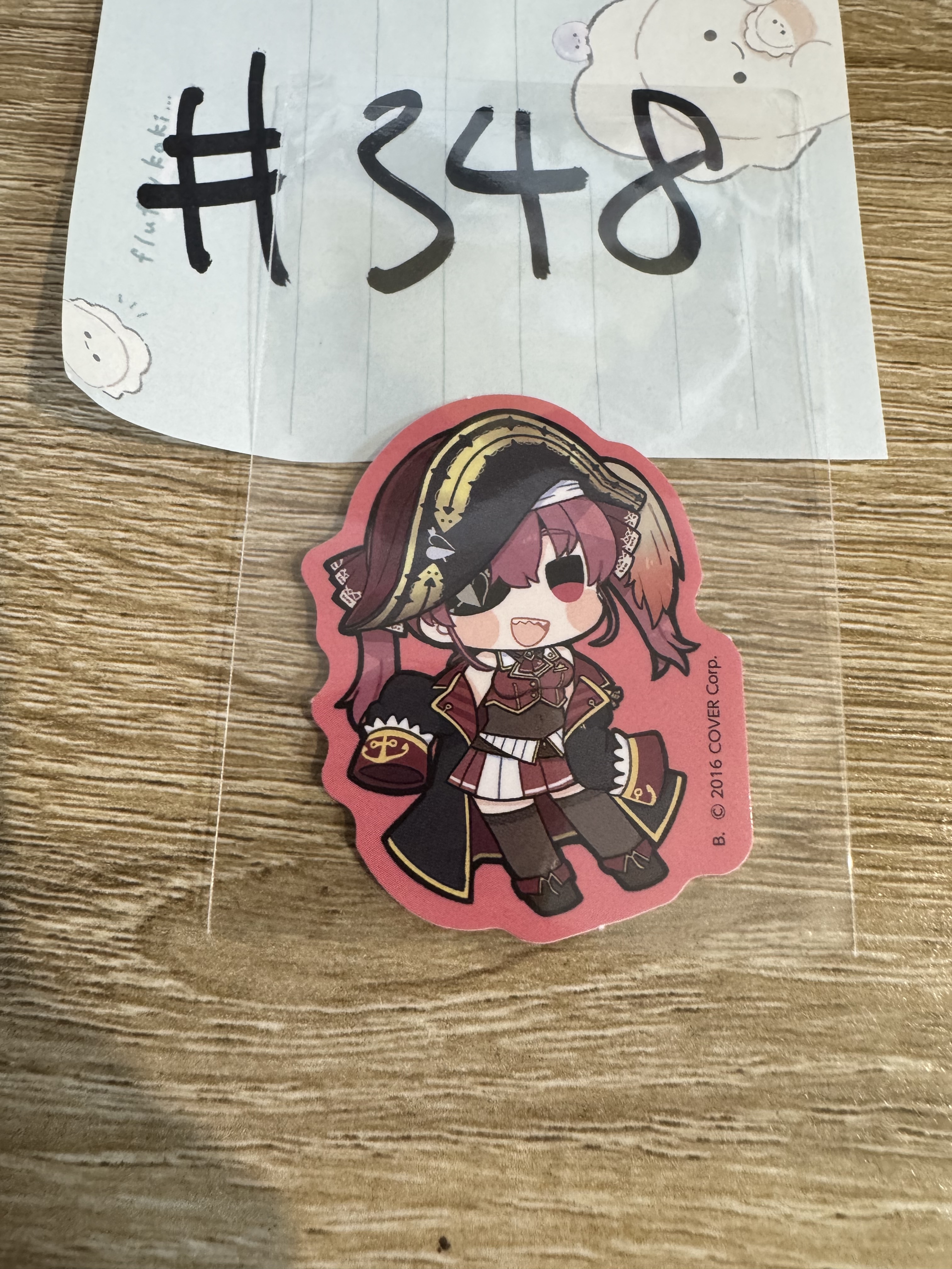 Hololive MARINE  貼紙 #348