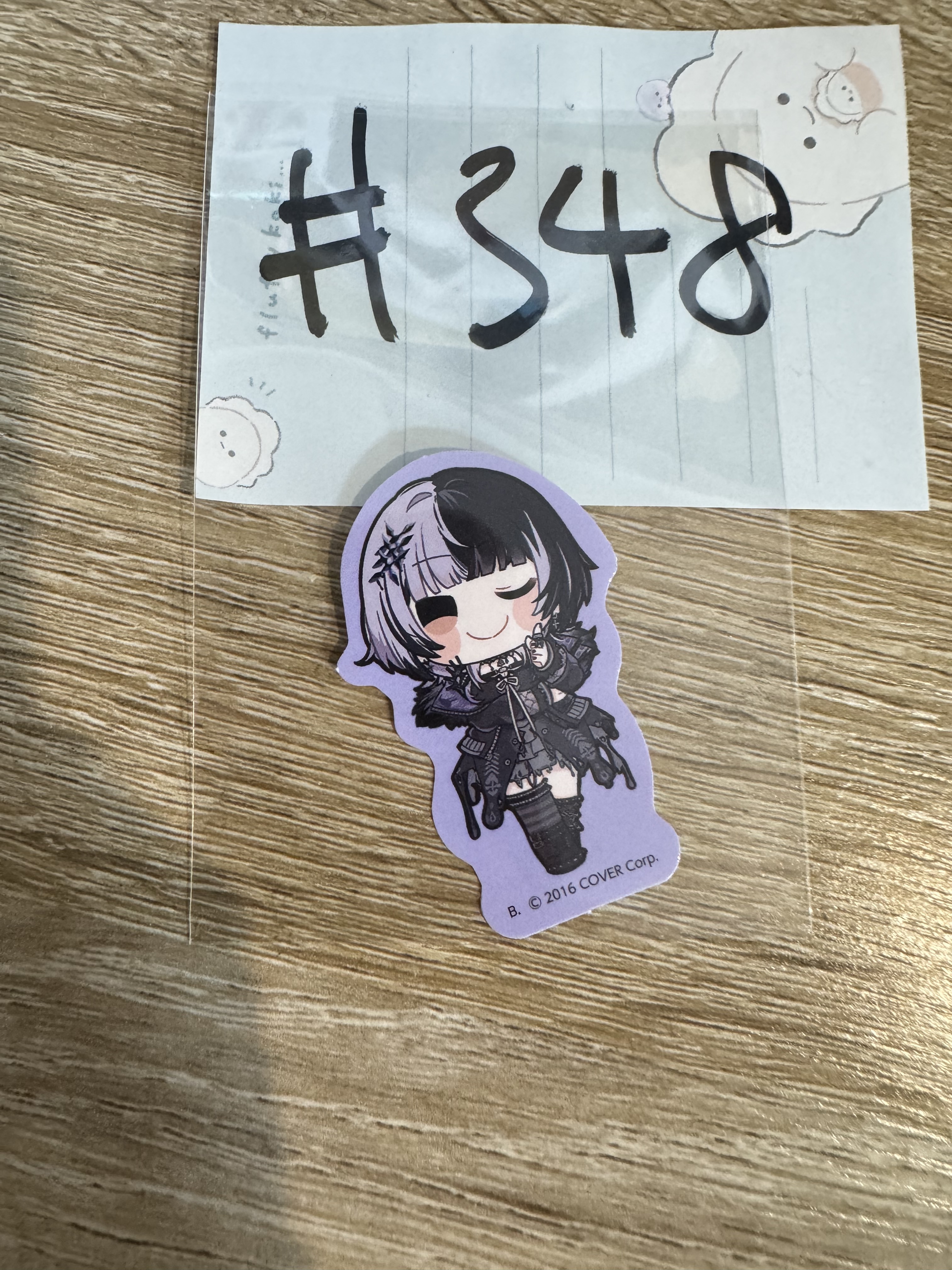 Hololive SHIORI  貼紙 #348