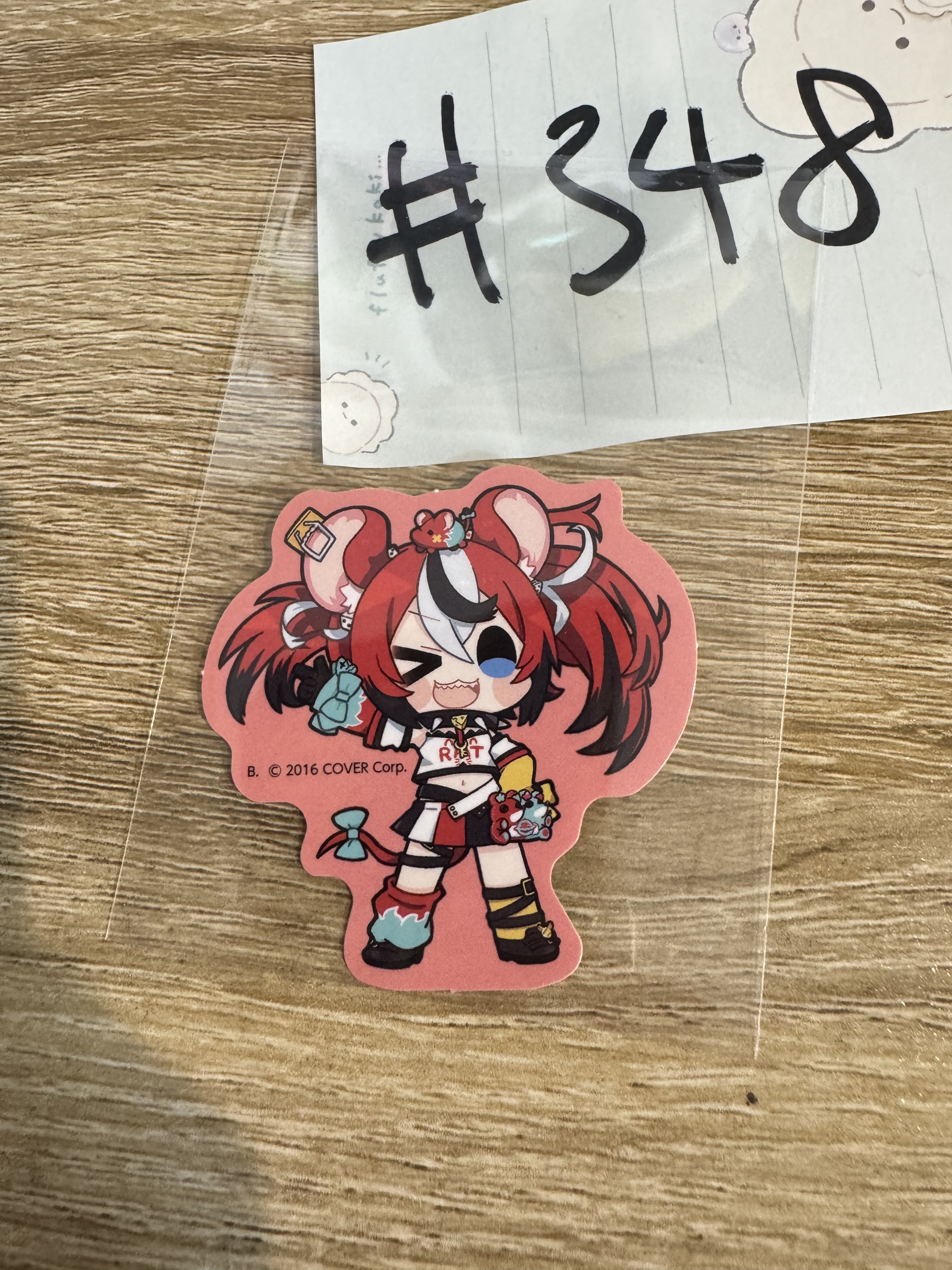 Hololive BAE 貼紙 #348