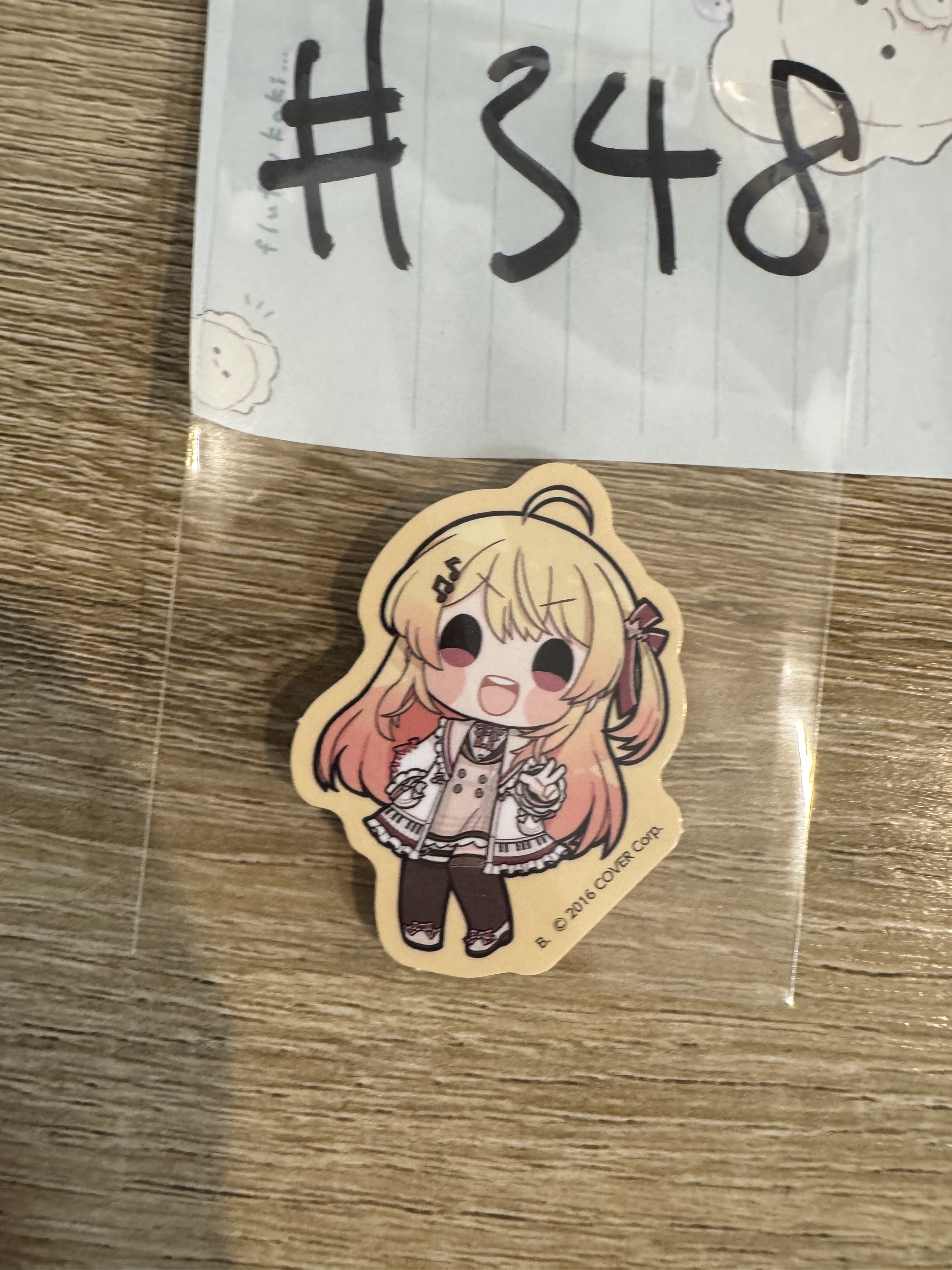 Hololive 奏  貼紙 #348