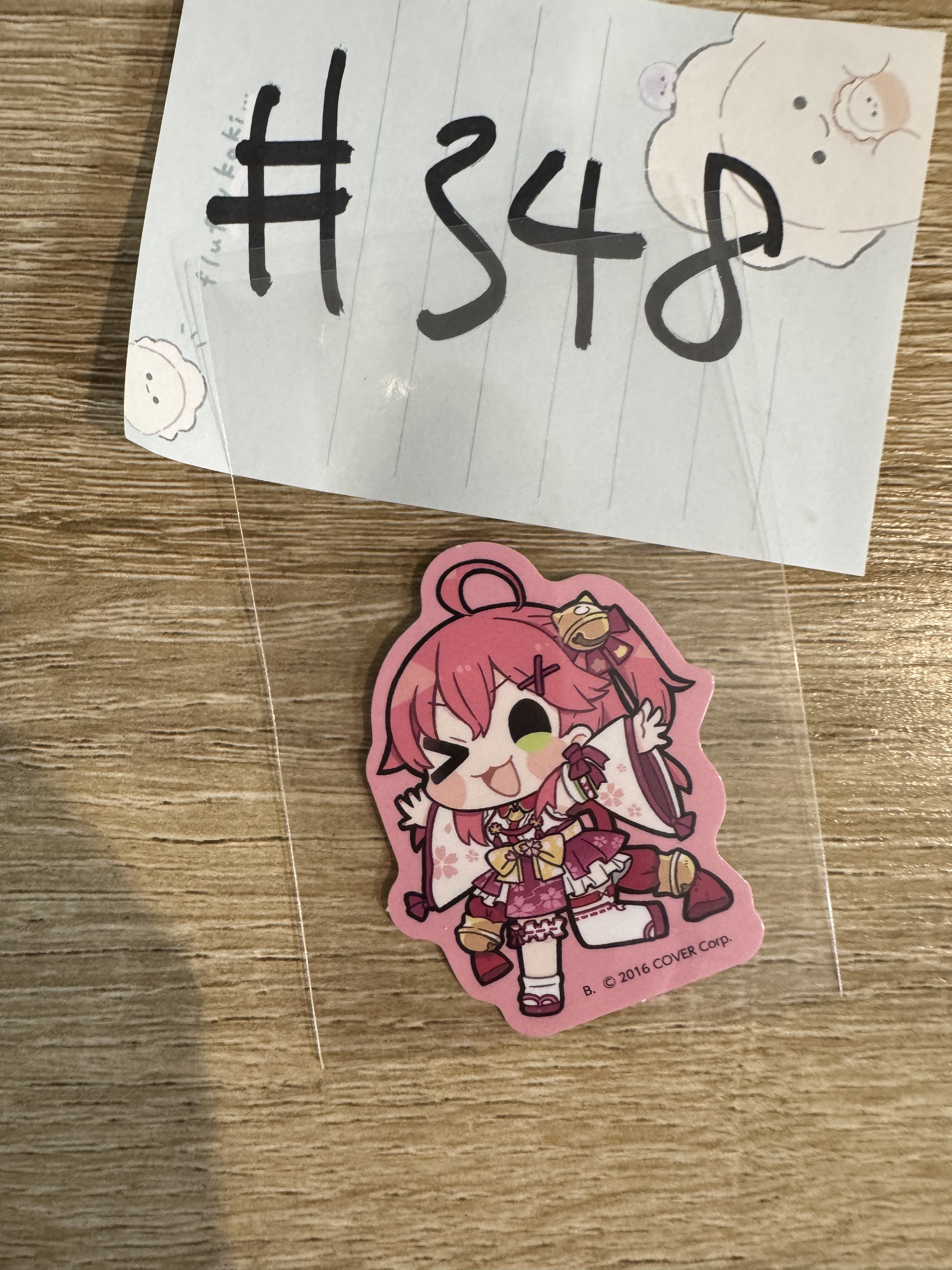 Hololive MIKO 貼紙 #348