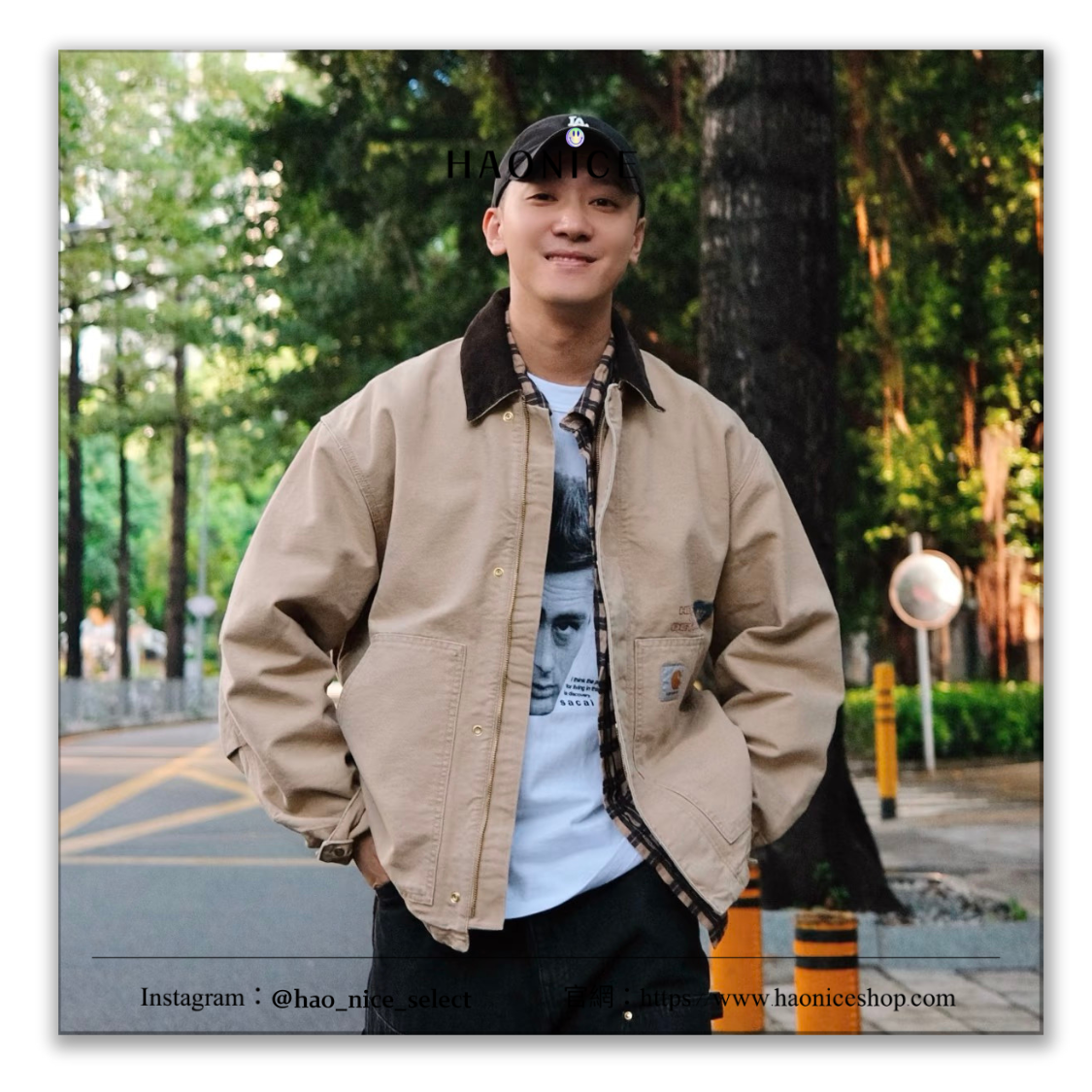 【HAO NICE】100%正品 CARHARTT WIP 美國潮牌🇺🇸底特律 愛心地圖 美式夾克 外套 帆布