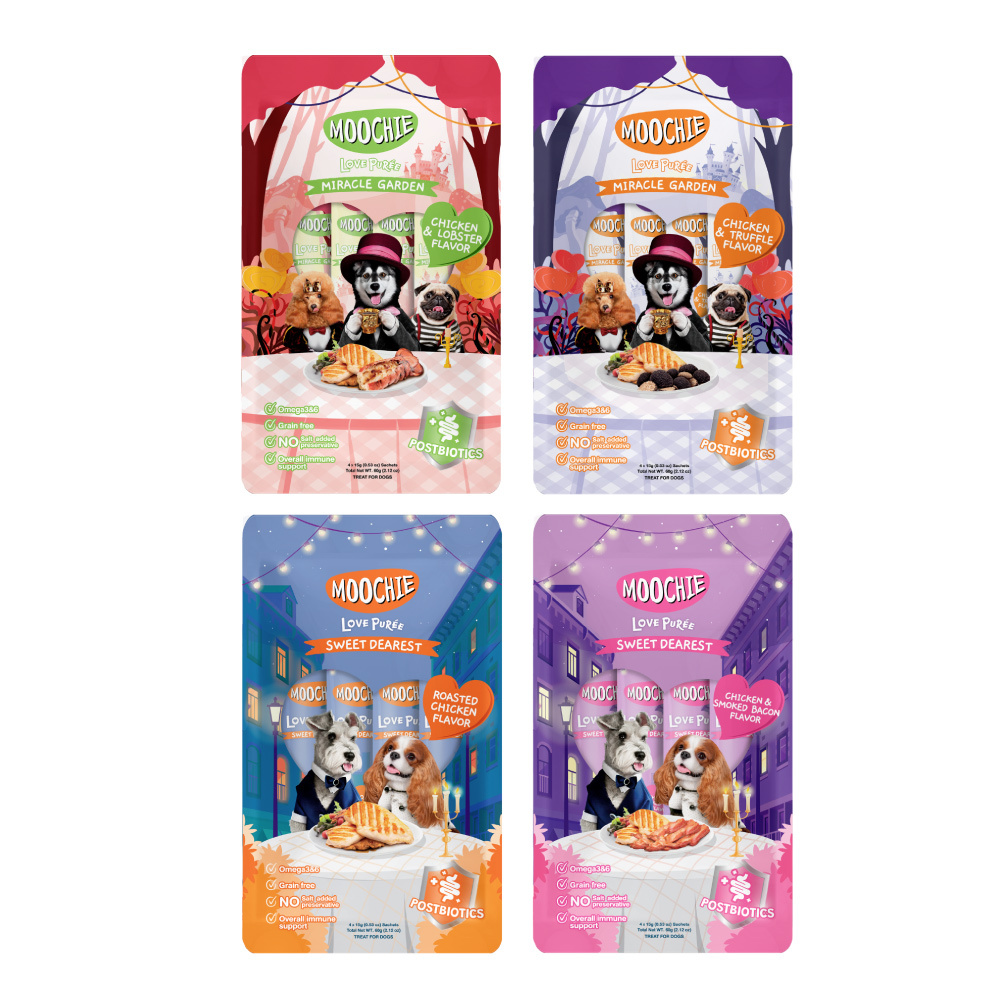 （4款）泰國Moochie Love Puree 肉泥狗零食