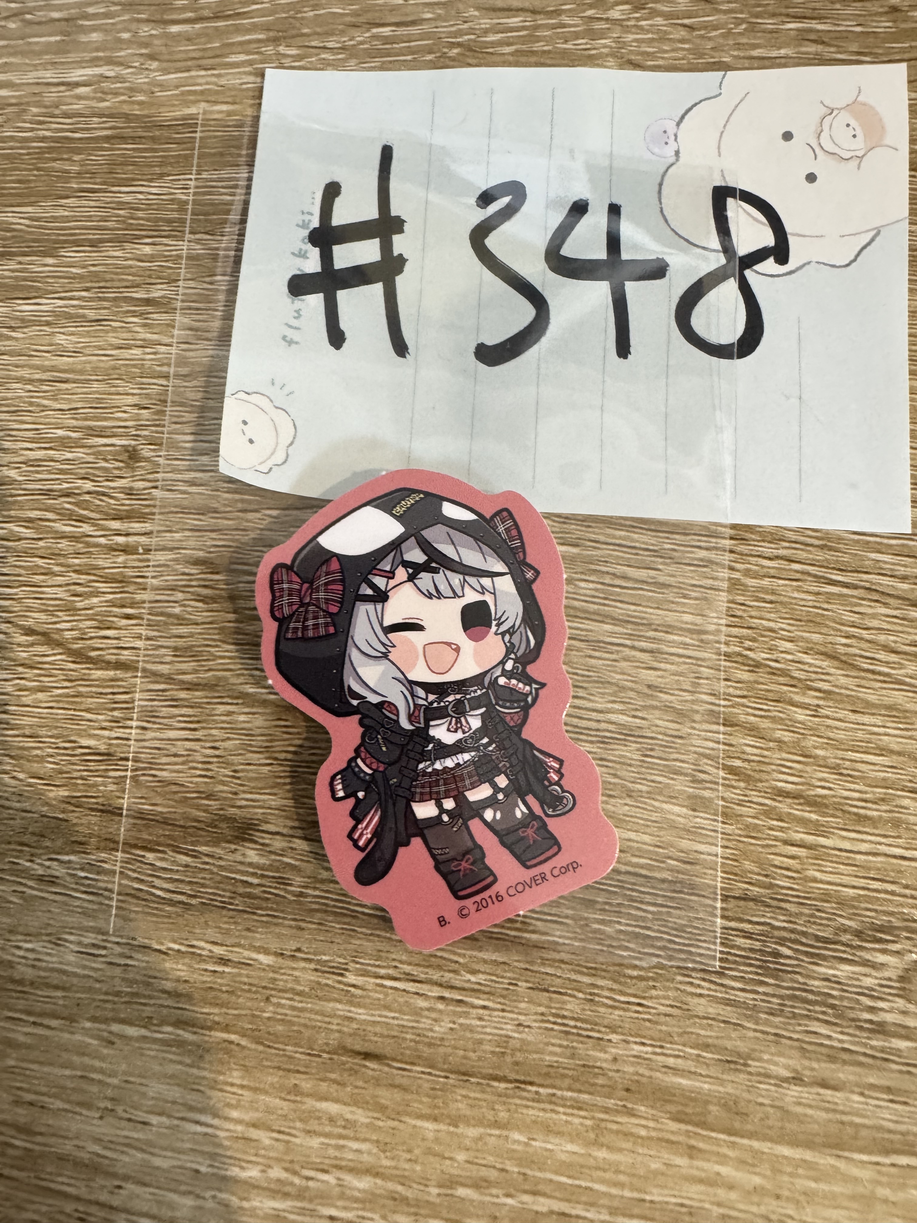 Hololive 沙花叉 貼紙 #348