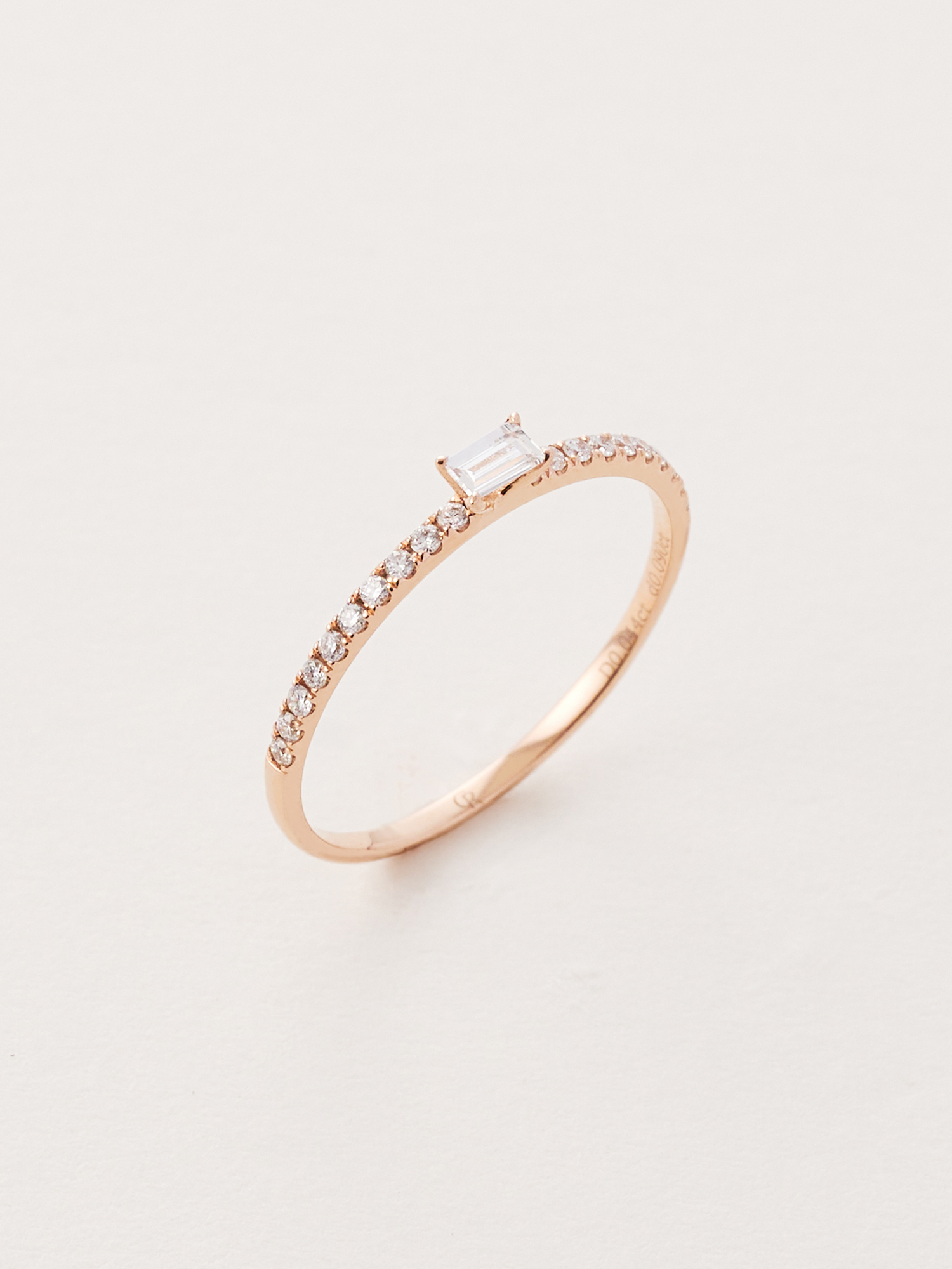 FLEDGE 18K鑽石方雅戒指