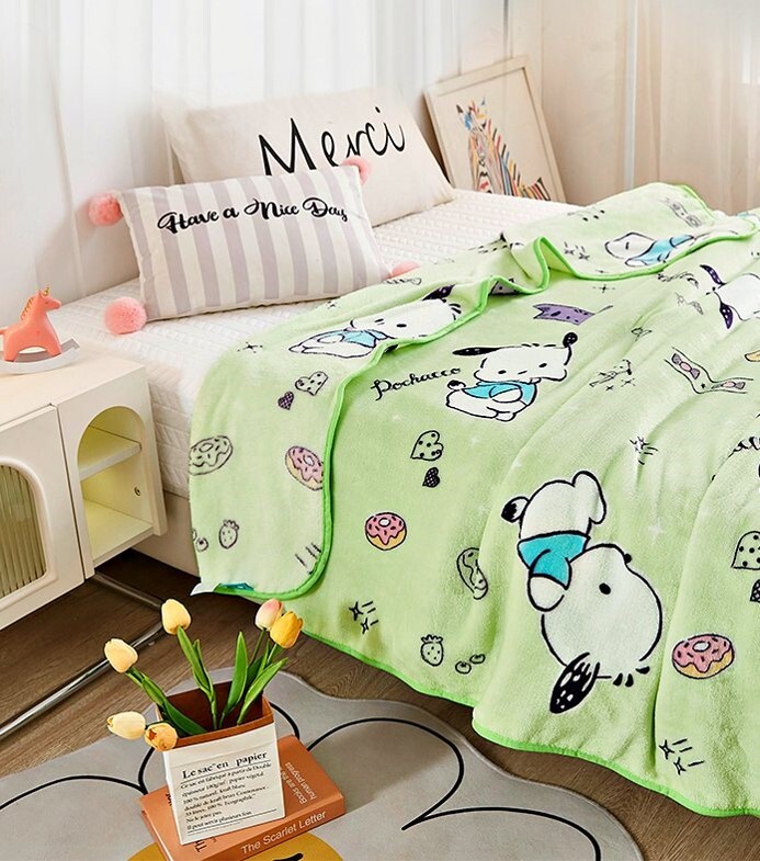 Sanrio PC狗 |四季多用途毛絨毛毯被