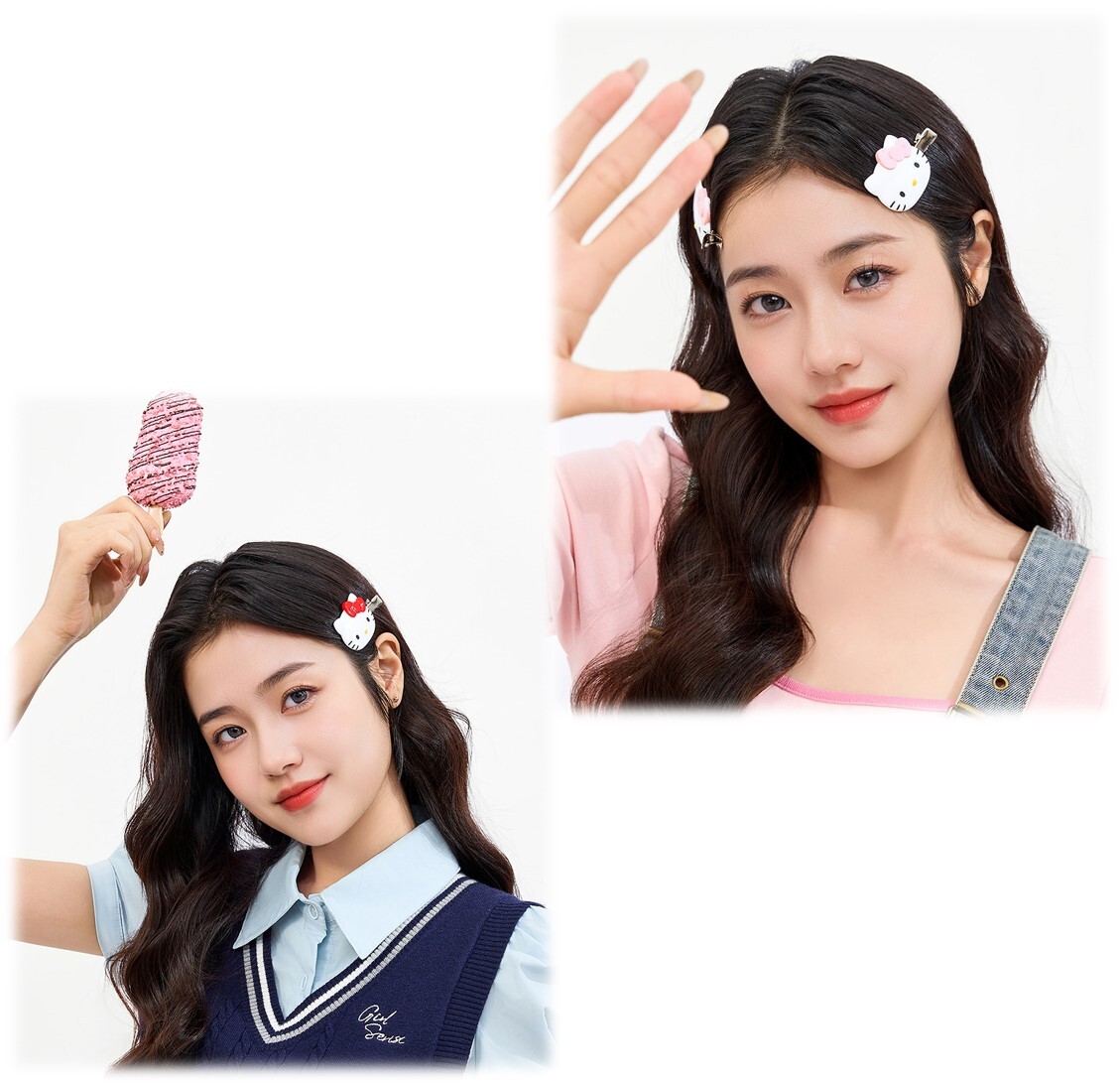 Hello Kitty Sanrio |髮夾套裝