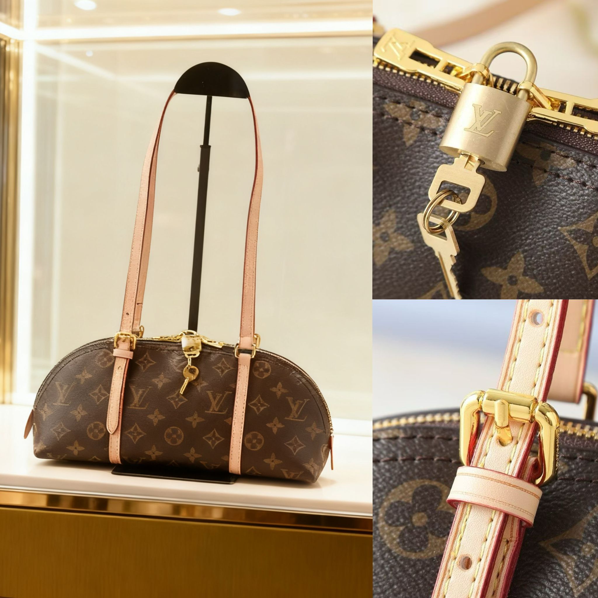 LV Alma BB  半月形手袋