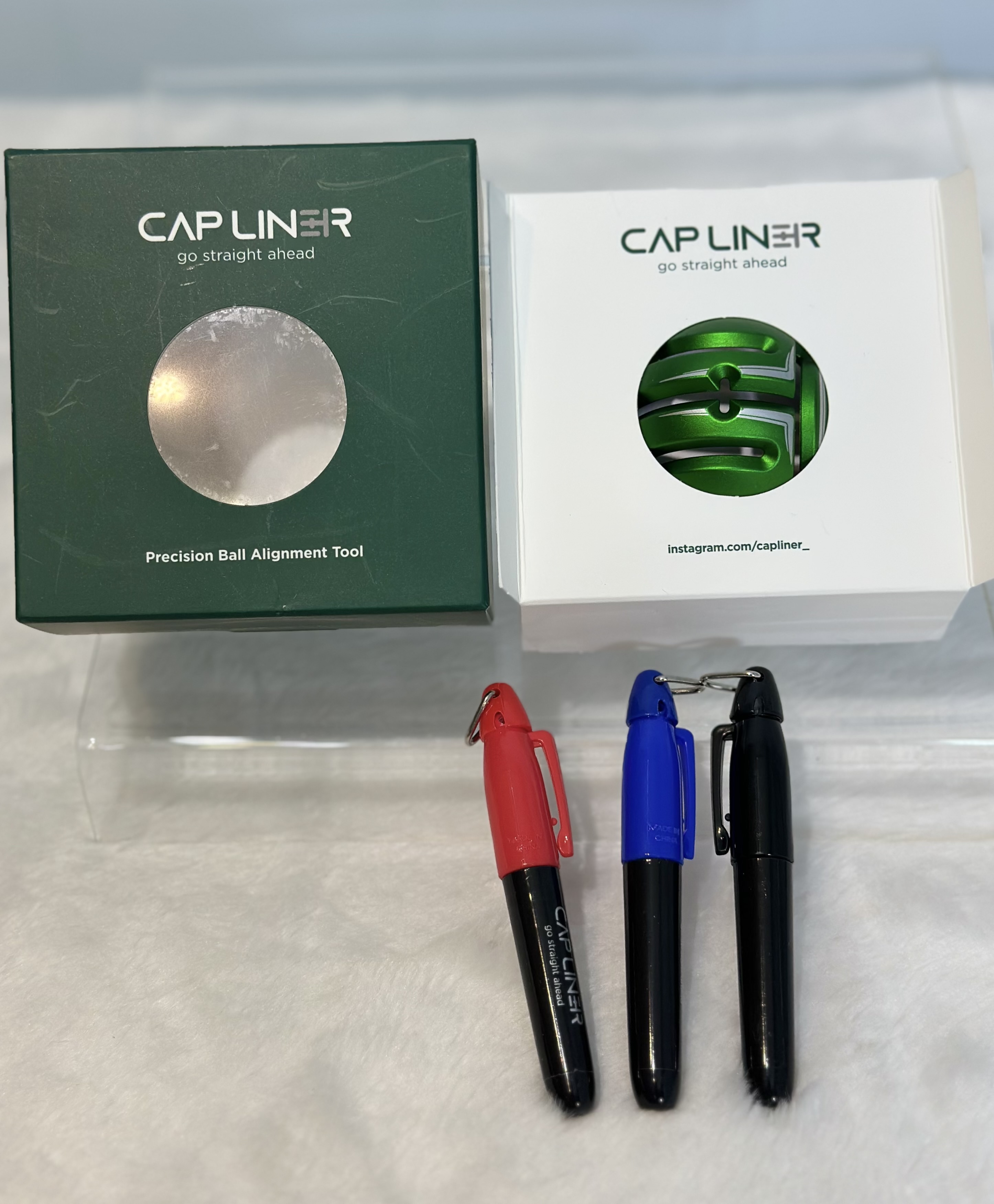 雙11🔥 韓國CAPLINER 原裝高爾夫球畫線器組