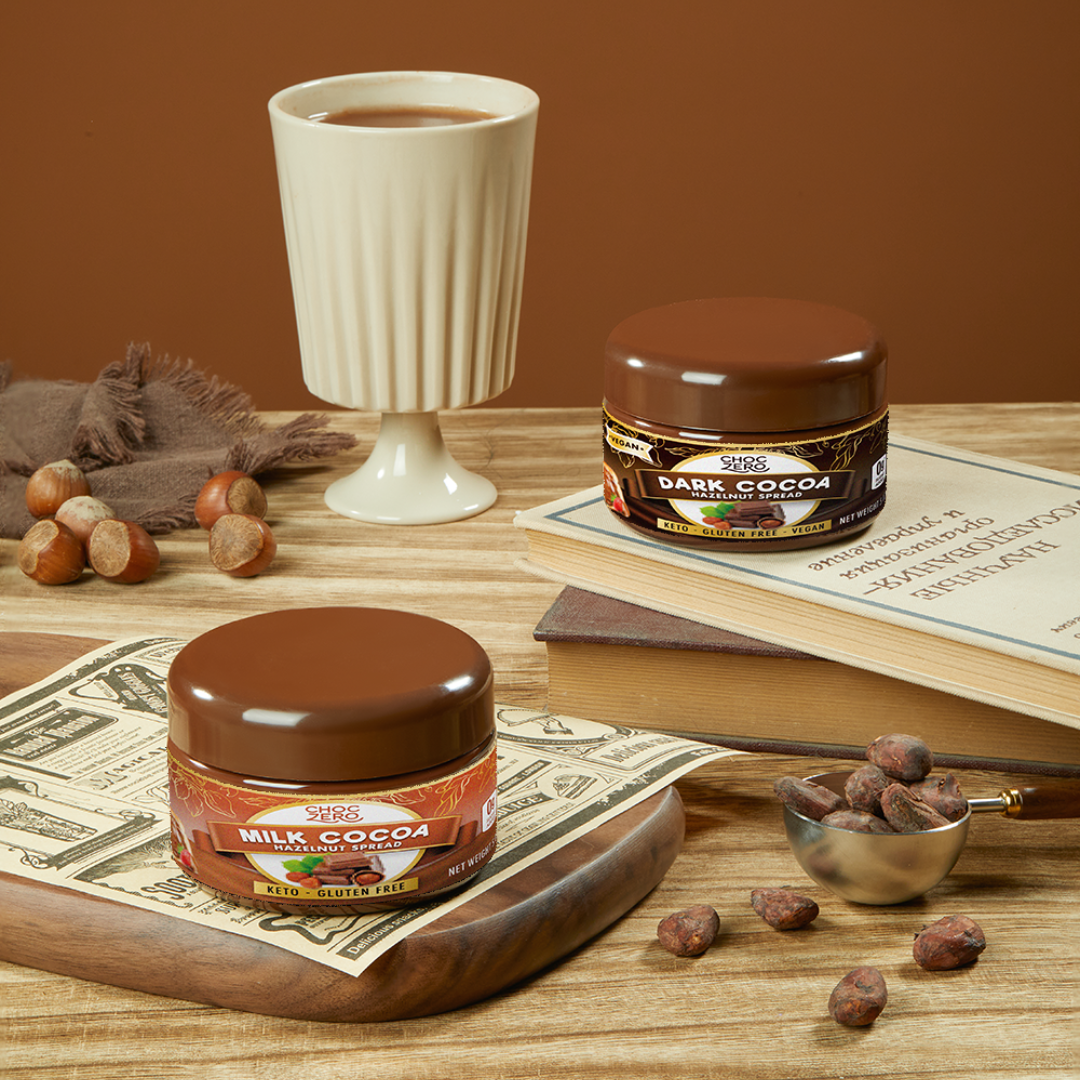 Choczero - 『迷你』濃郁牛奶朱古力 榛子醬 低糖Nutella 140g