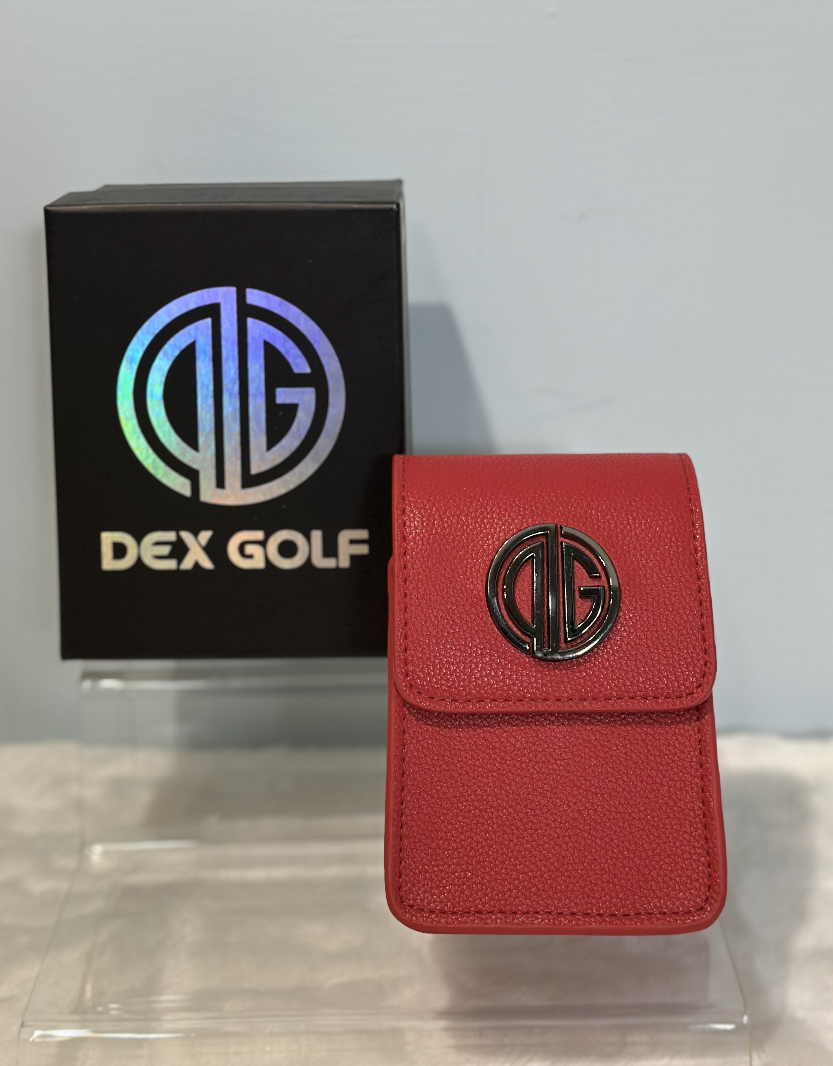 雙11🔥 韓國🇰🇷 EDX GOLF 原裝高爾夫球皮革測距腰包