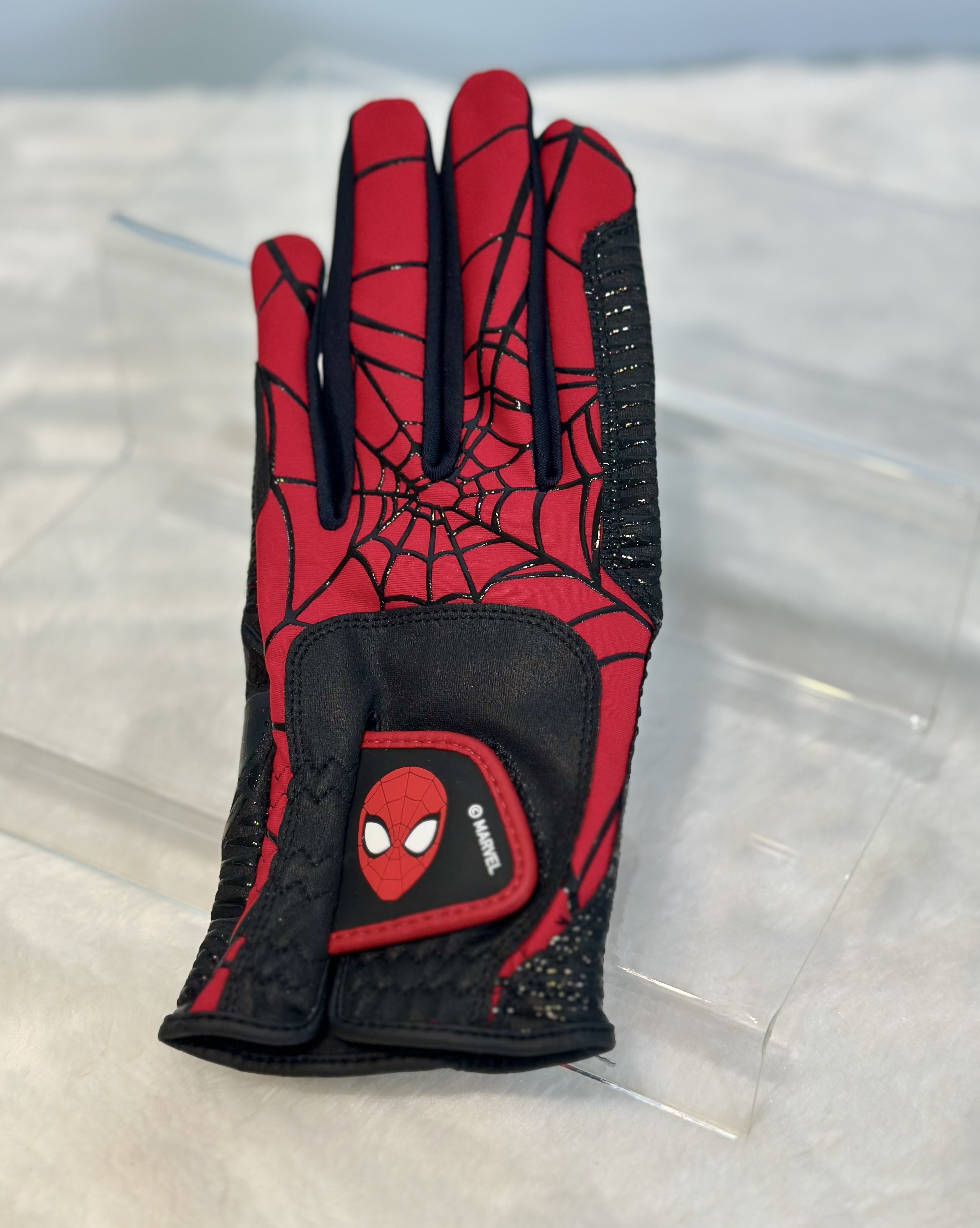 雙11🔥 韓國VOLVIK GOLF 男款皮革蜘蛛人高爾夫球手套