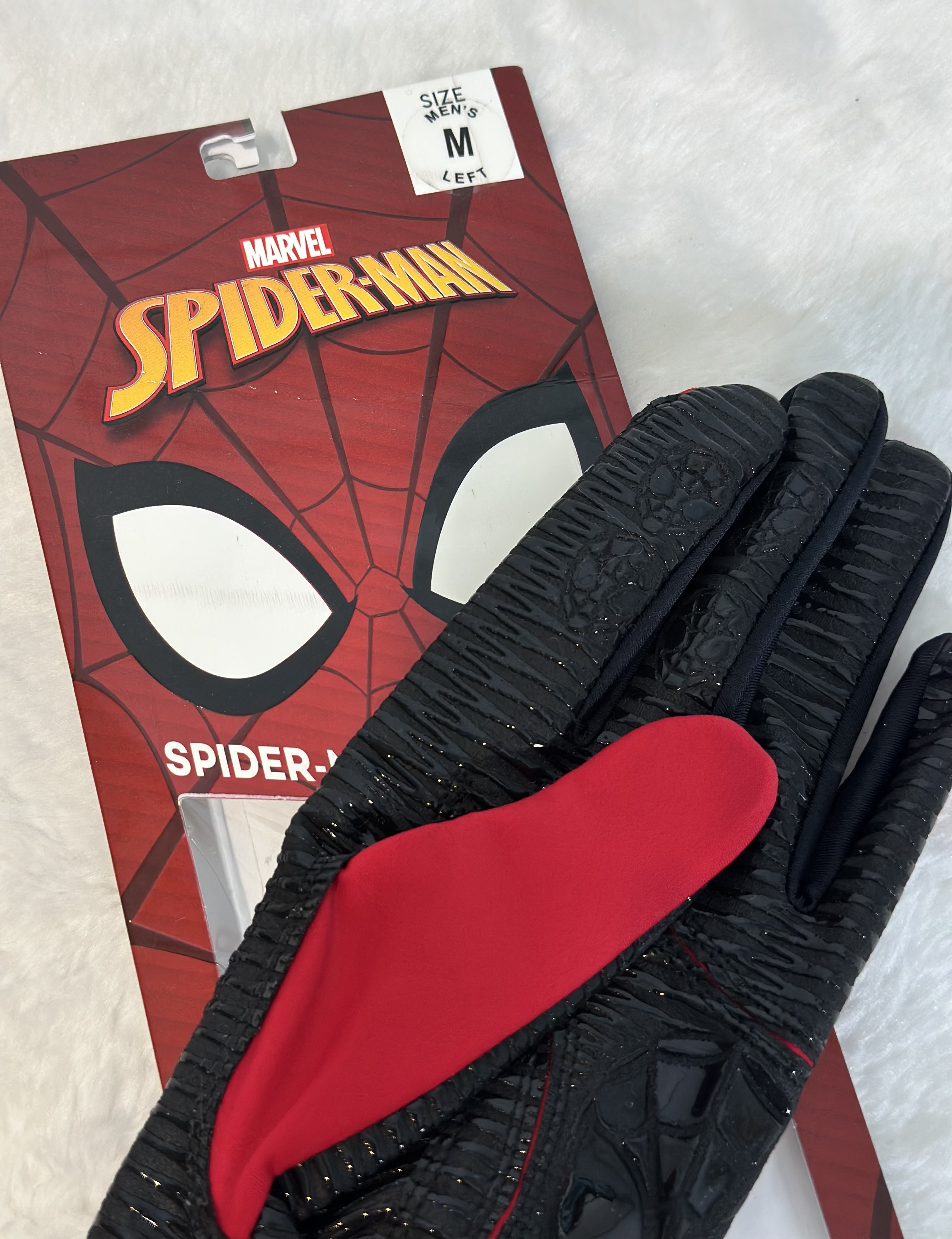 雙11🔥 韓國VOLVIK GOLF 男款皮革蜘蛛人高爾夫球手套