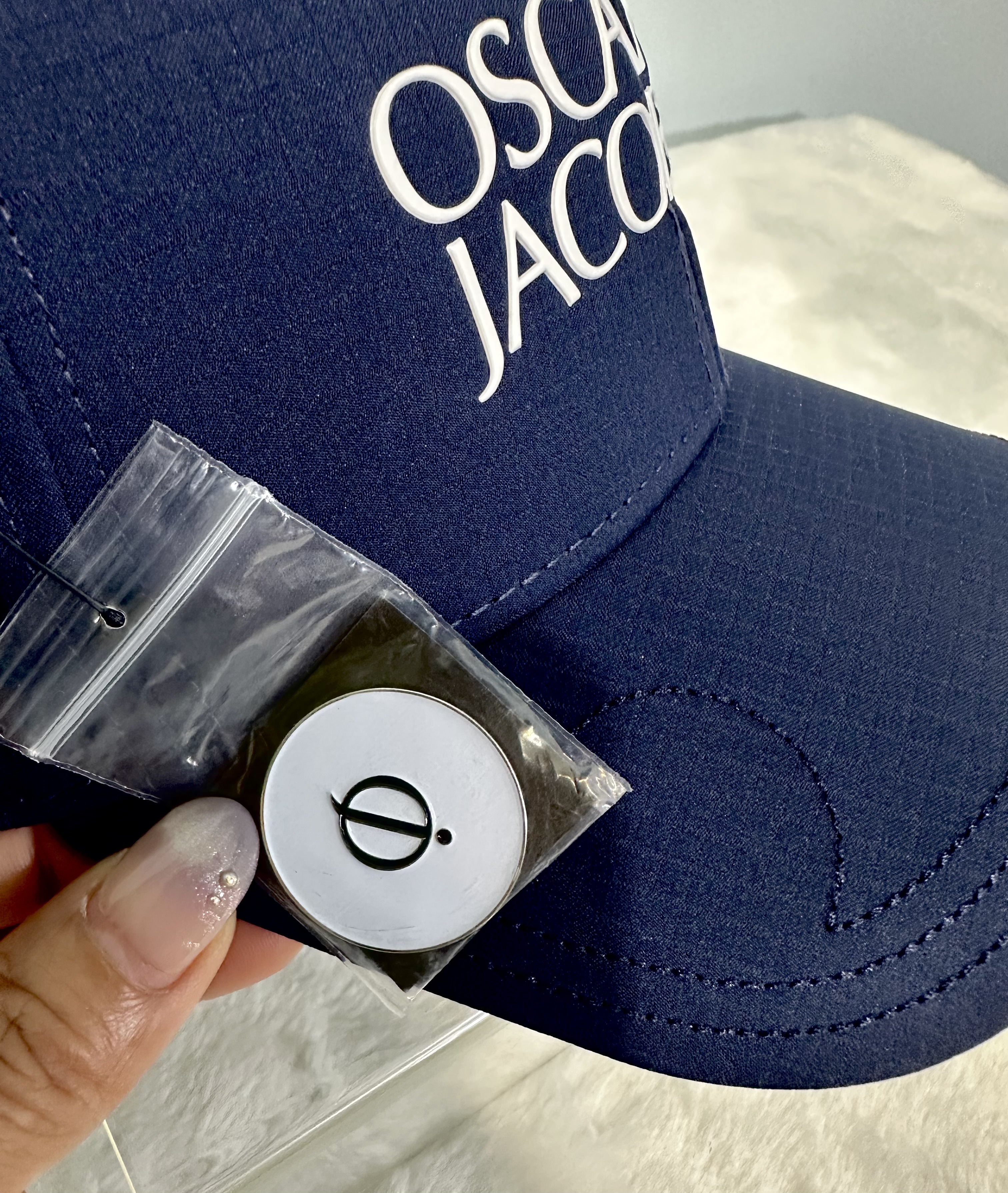 雙11🔥 北歐品牌OSCAR JACOBSON 男款高爾夫球帽（磁吸/附MARK)