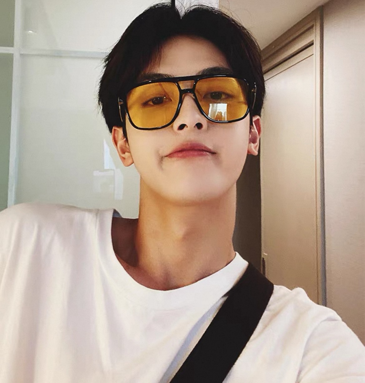 多角形邊墨鏡/三色