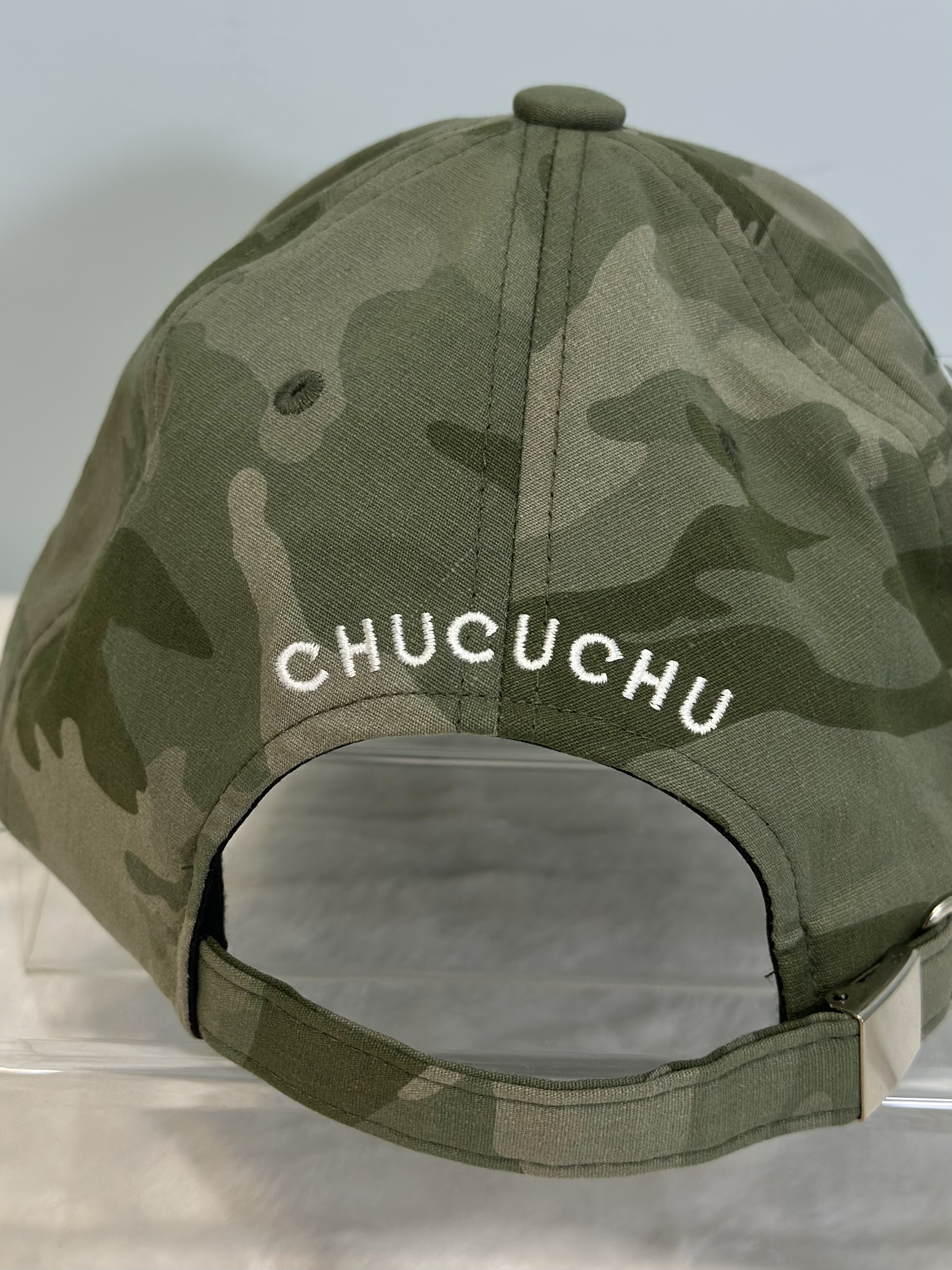 雙11🔥 韓國品牌CHUCUCHU GOLF迷彩印花SKILL高爾夫球帽(男女共款）