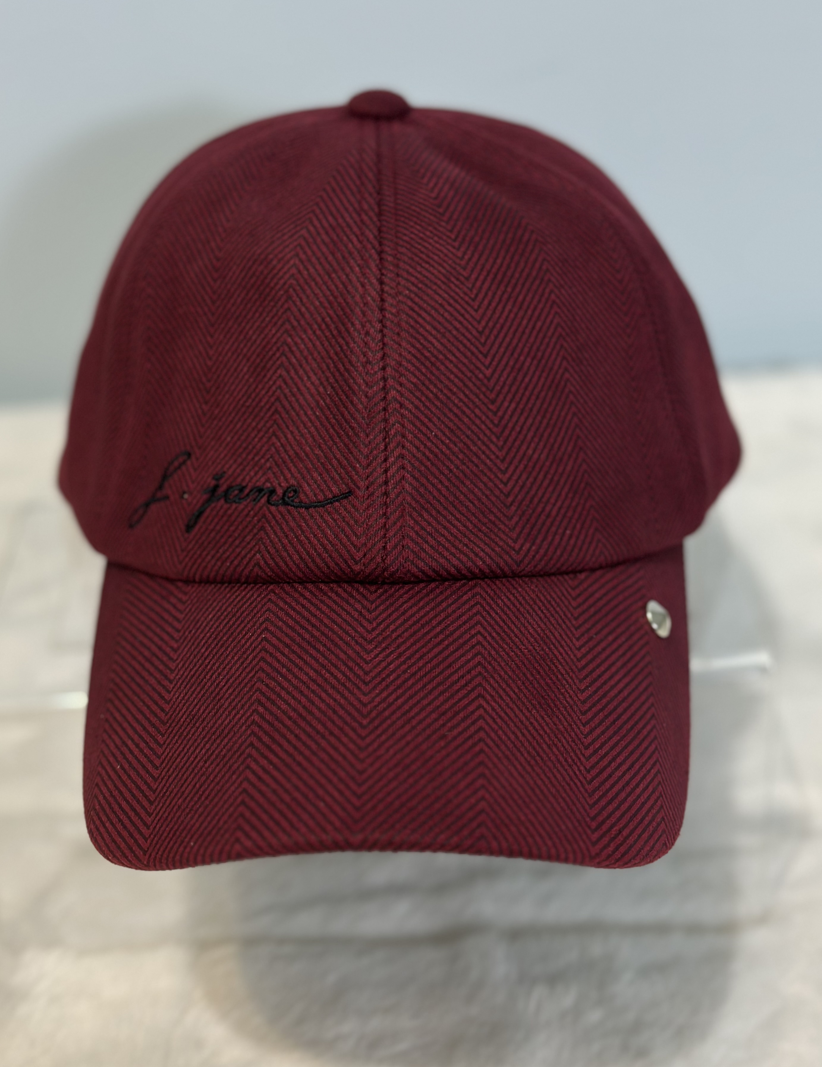 雙11🔥 韓國品牌J.JANE GOLF冬季燈絲絨刺繡高爾夫球帽