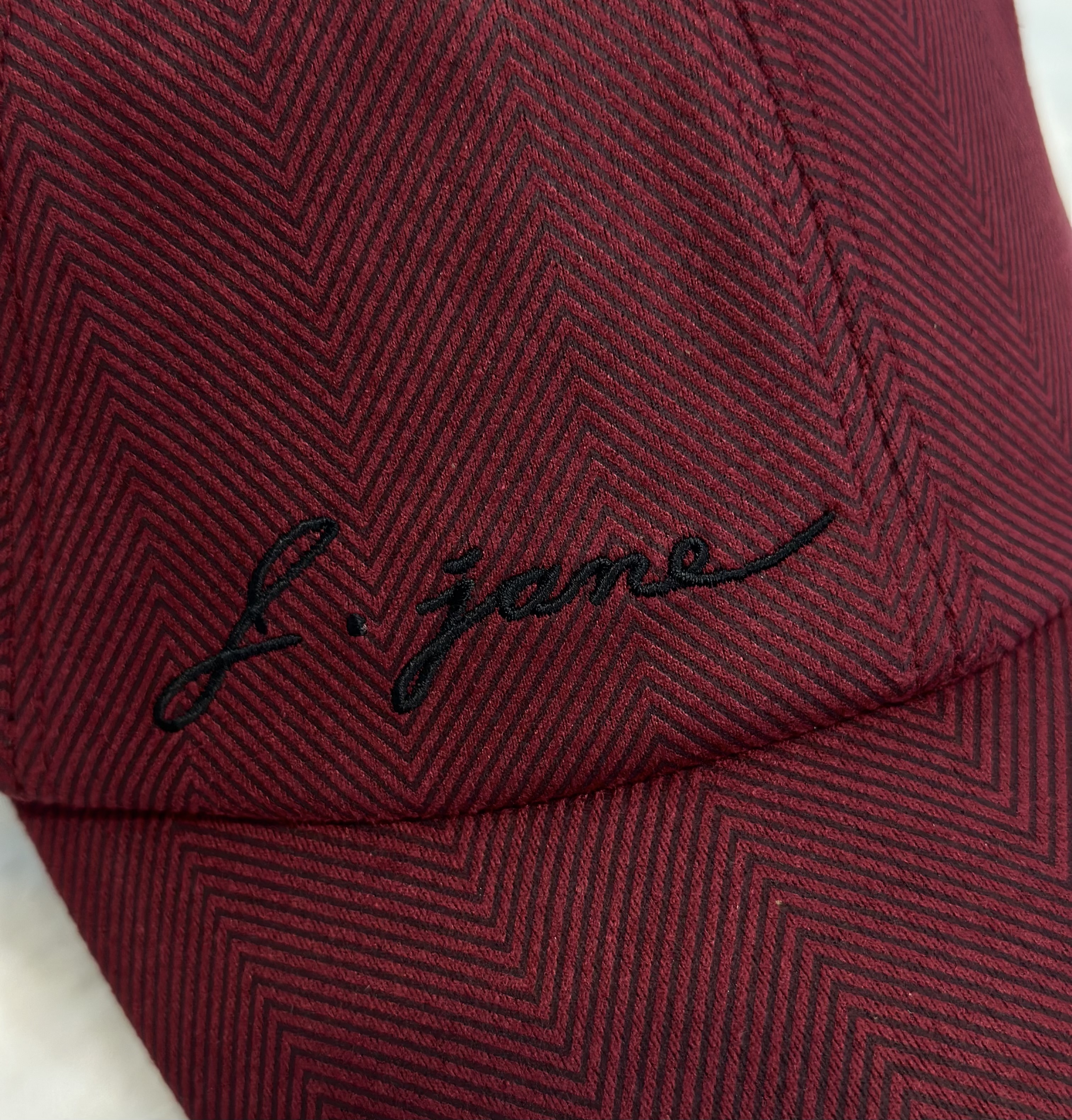 雙11🔥 韓國品牌J.JANE GOLF冬季燈絲絨刺繡高爾夫球帽