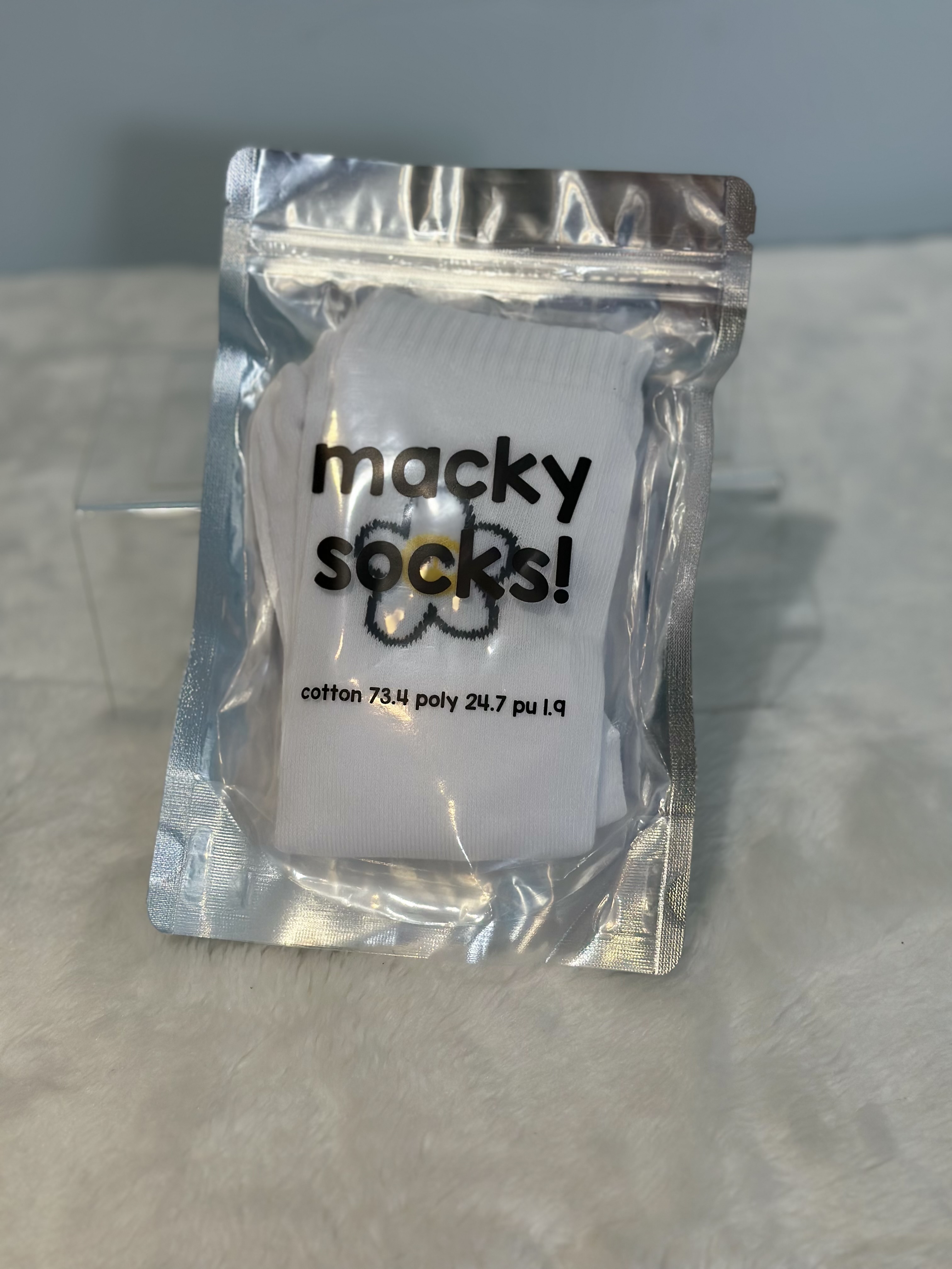 雙11🔥 韓國正品MACKY同步/韓風春夏款 學院小花膝蓋襪/Flower短襪