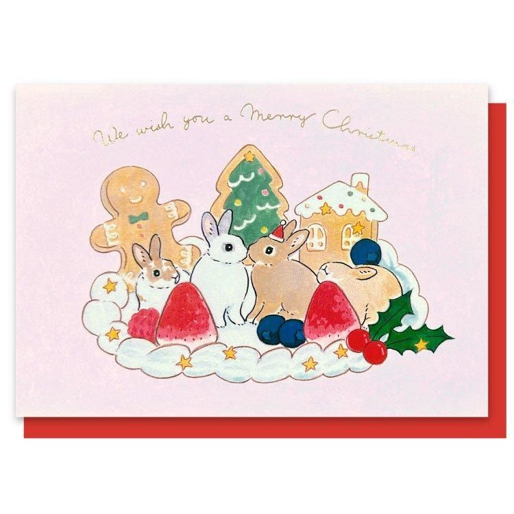 聖誕蛋糕 森山標子 立體賀卡｜日本ACTIVE CORPORATION