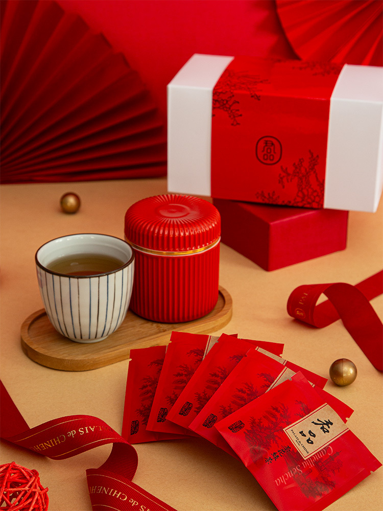 聚寶盆(茶罐)茶禮盒組