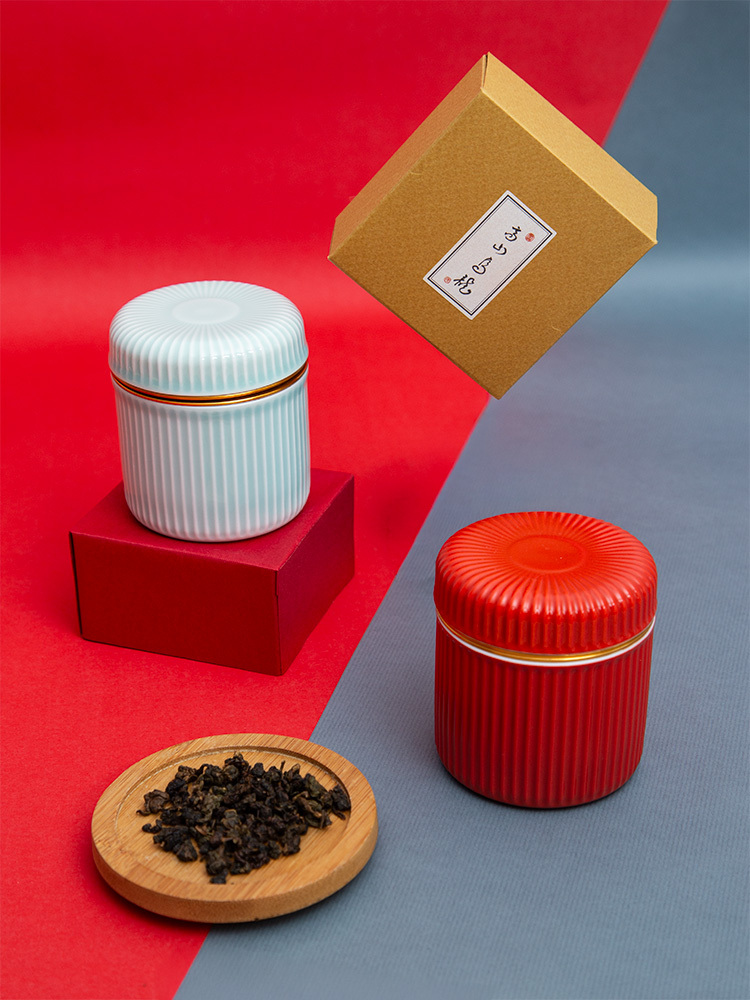 聚寶盆(茶罐)茶禮盒組