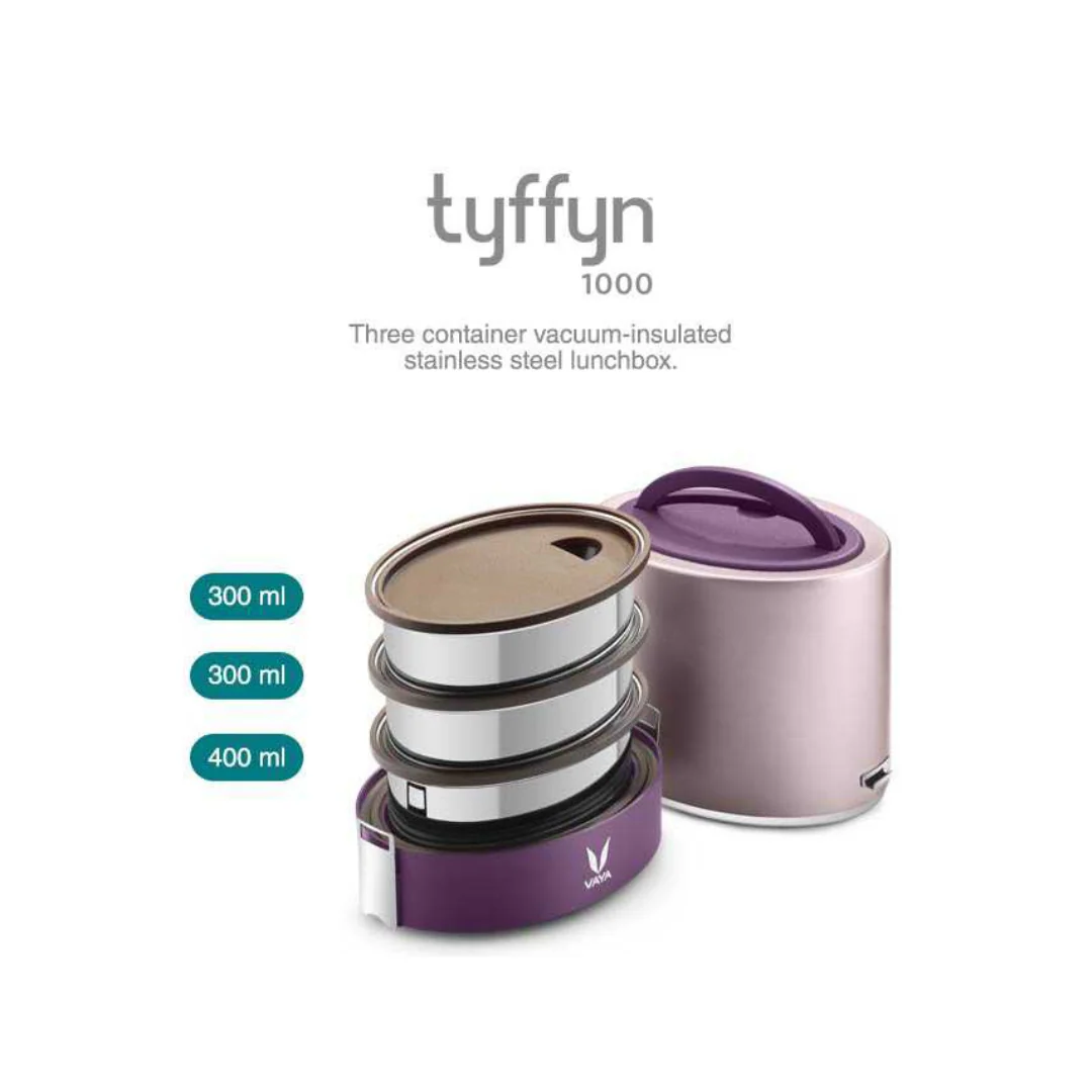 Vaya Tyffyn 1000 保溫午餐盒 - 紫色
