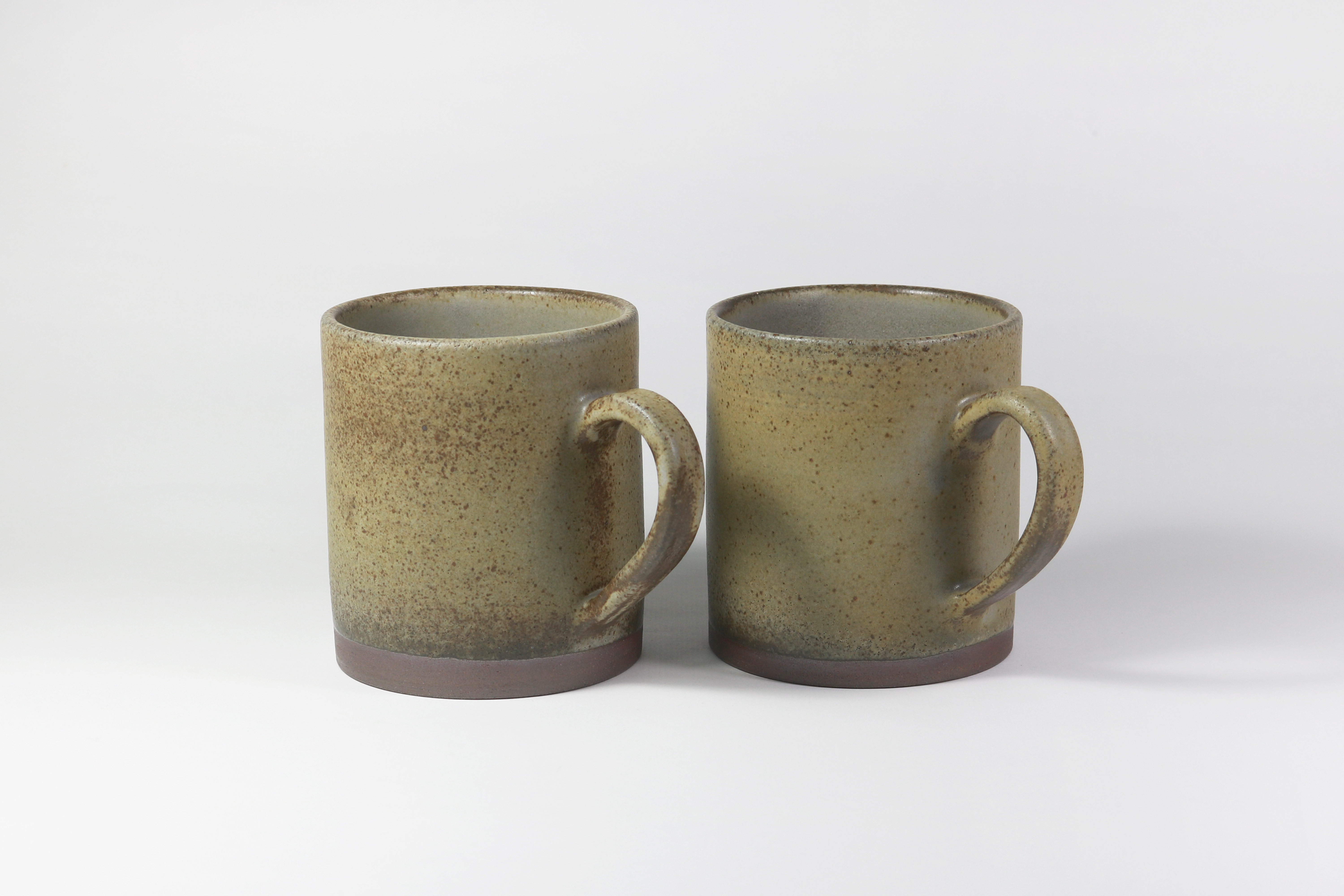 馬克杯(中)-陶 枇杷樹灰|2入