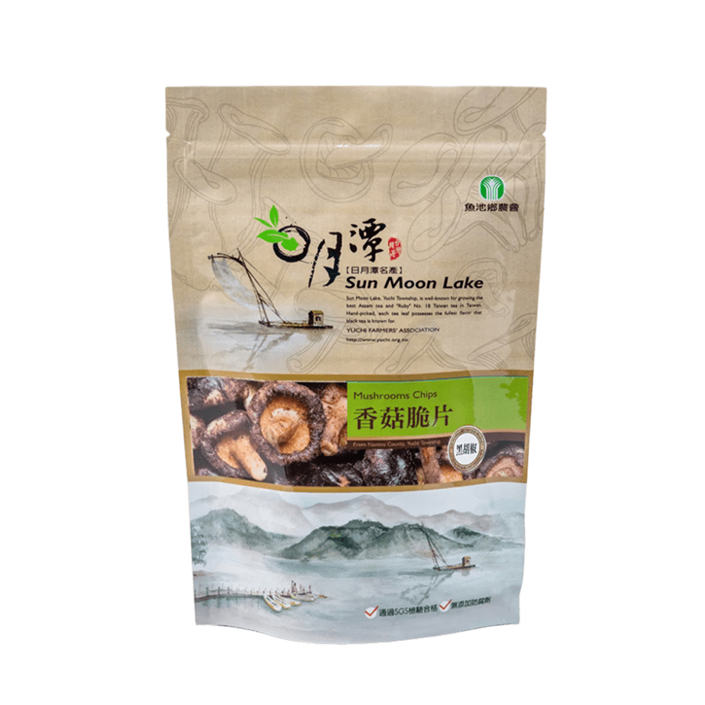 魚池鄉農會香菇脆片-黑胡椒(90g/包)