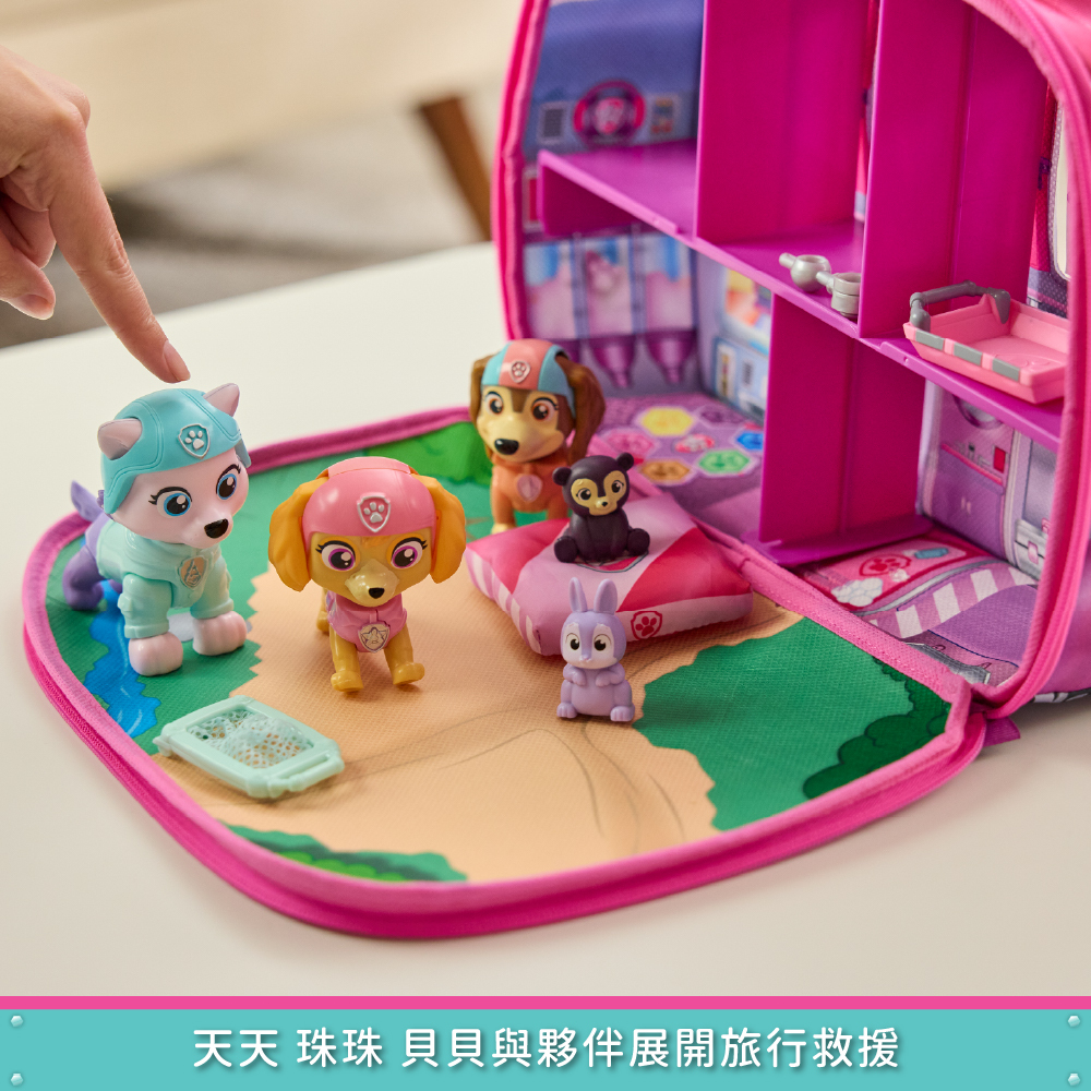 天天的公路旅行救援露營車場景組