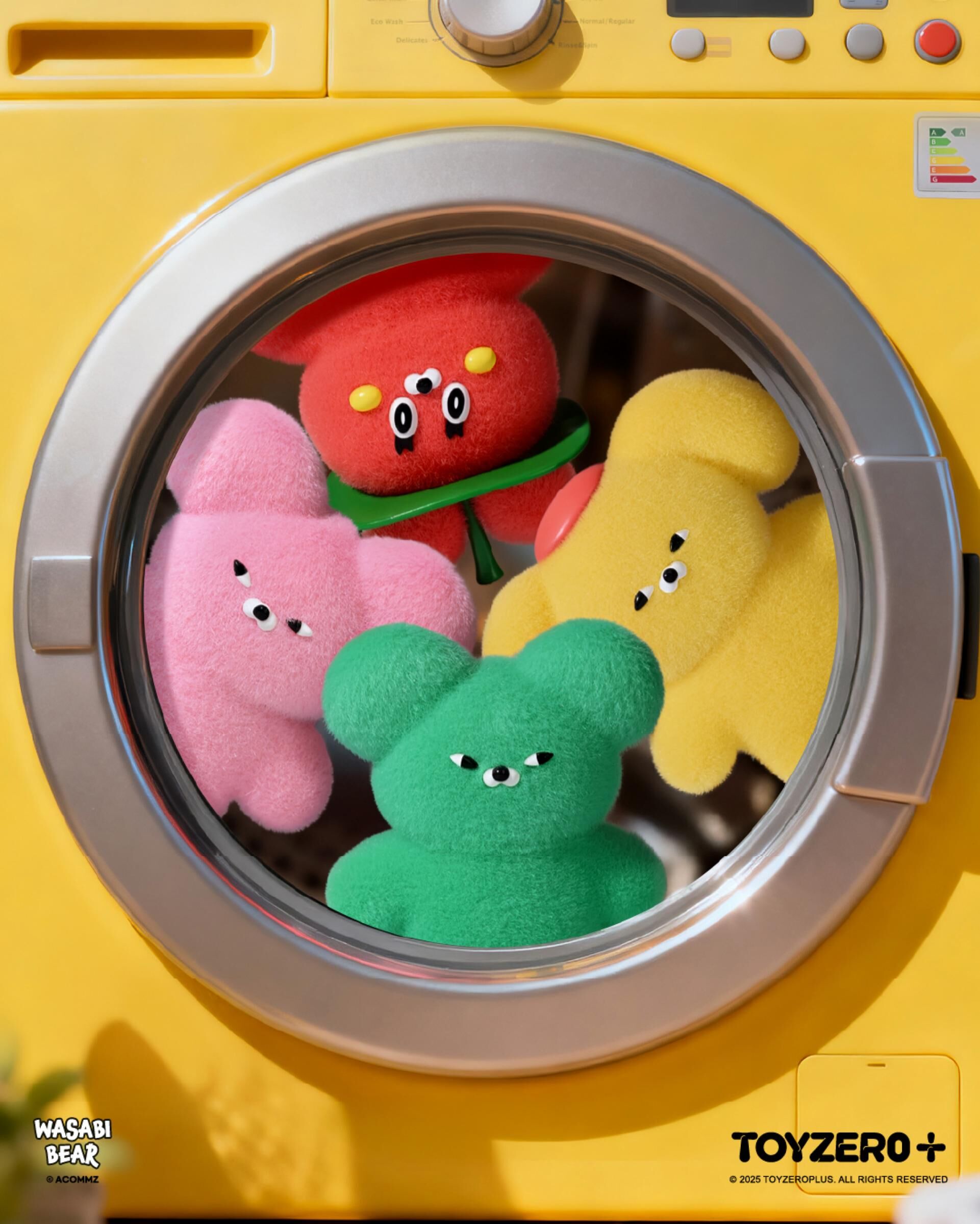Wasabi Bear外出小夥伴系列盲盒