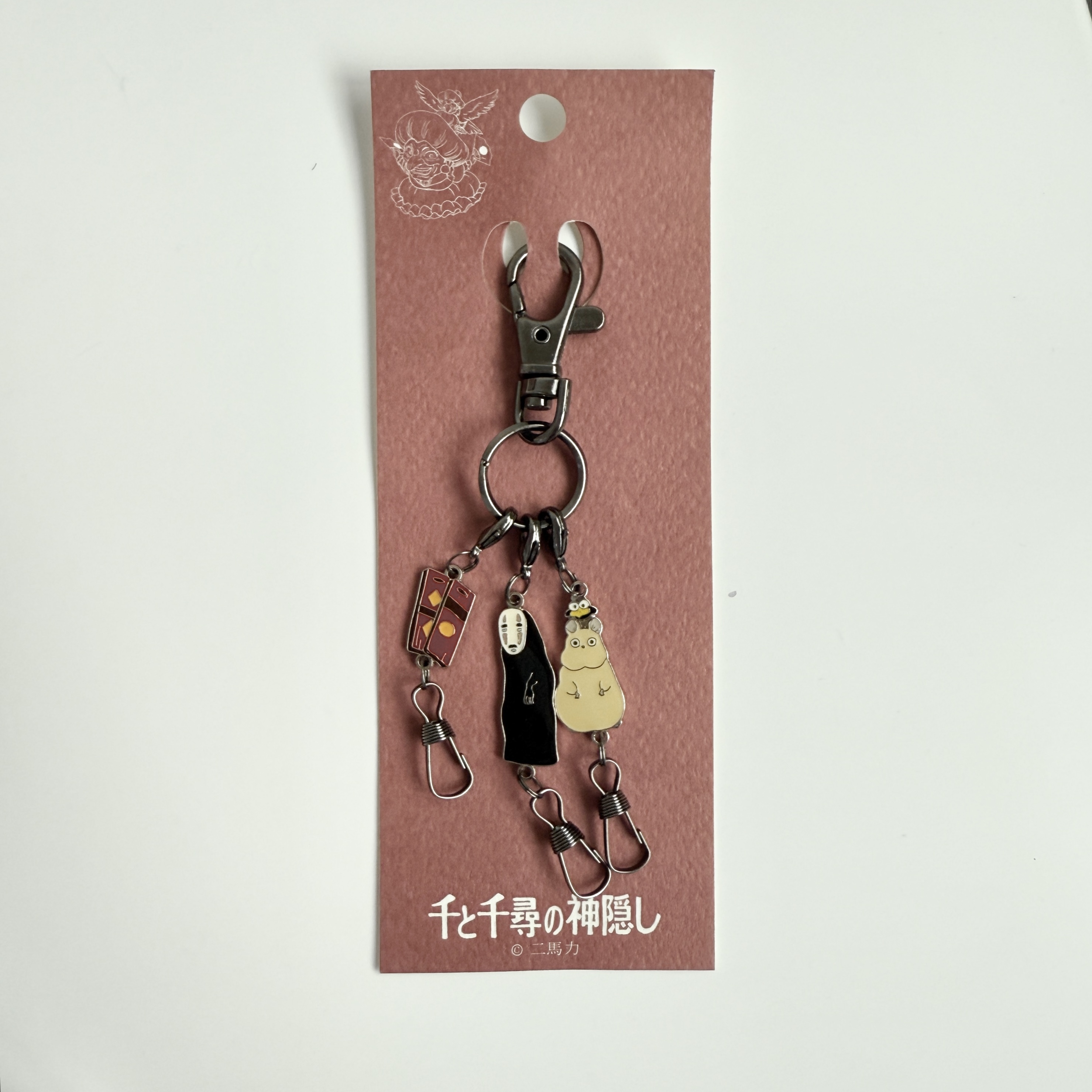 現貨┃吉卜力 宮崎駿 神隱少女 無臉男 老鼠與蚊子 吊飾 鑰匙圈