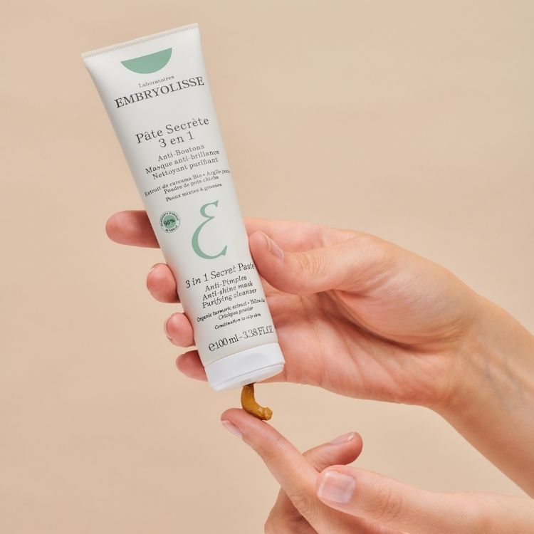 3合1有機薑黃抗痘控油潔面面膜