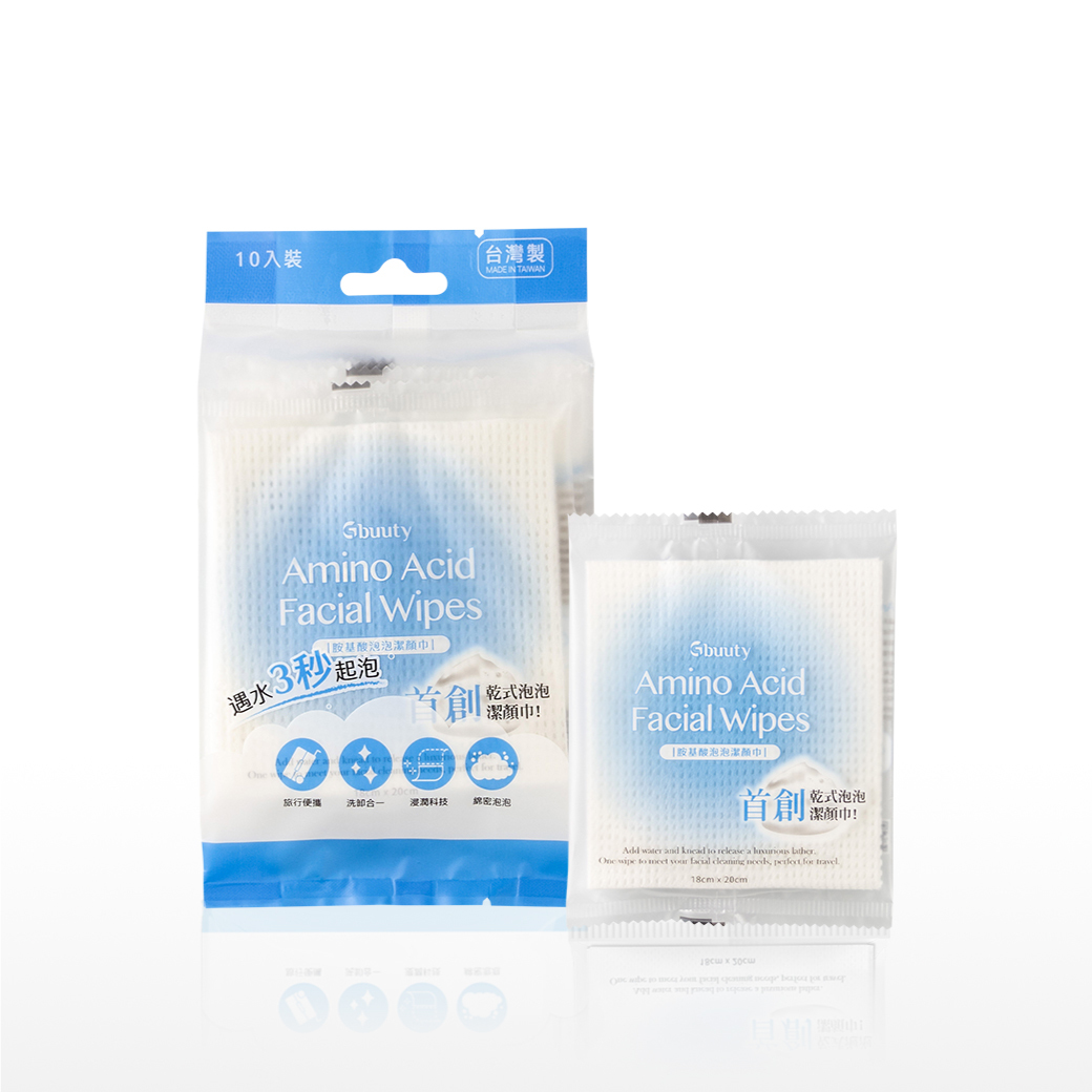 胺基酸泡泡潔顏巾_居美媞