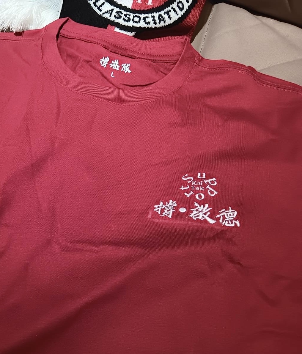 撐港隊｜撐·啟德 刺繡Tee