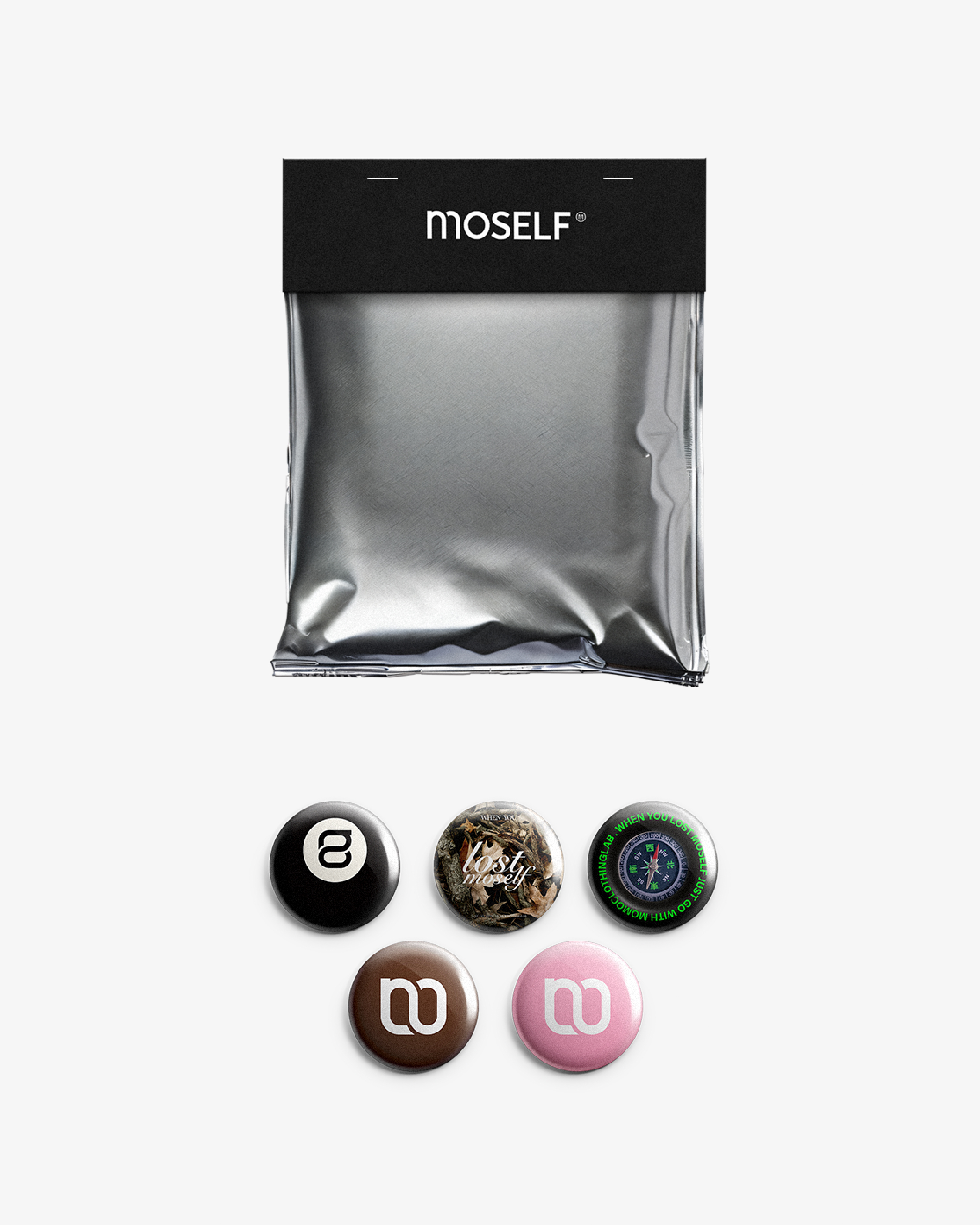 MOSELF No.1 Pins Edition 限定別針 5入組