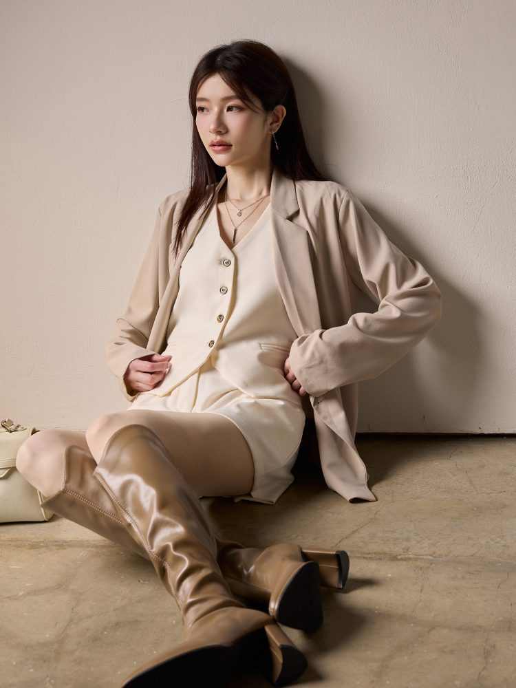 OH!HER 法式挺版西裝背心