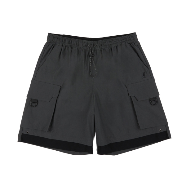 KANGOL 短褲 黑 灰 口袋 抽繩 工裝褲 中性 男女 6425152112 6425152120