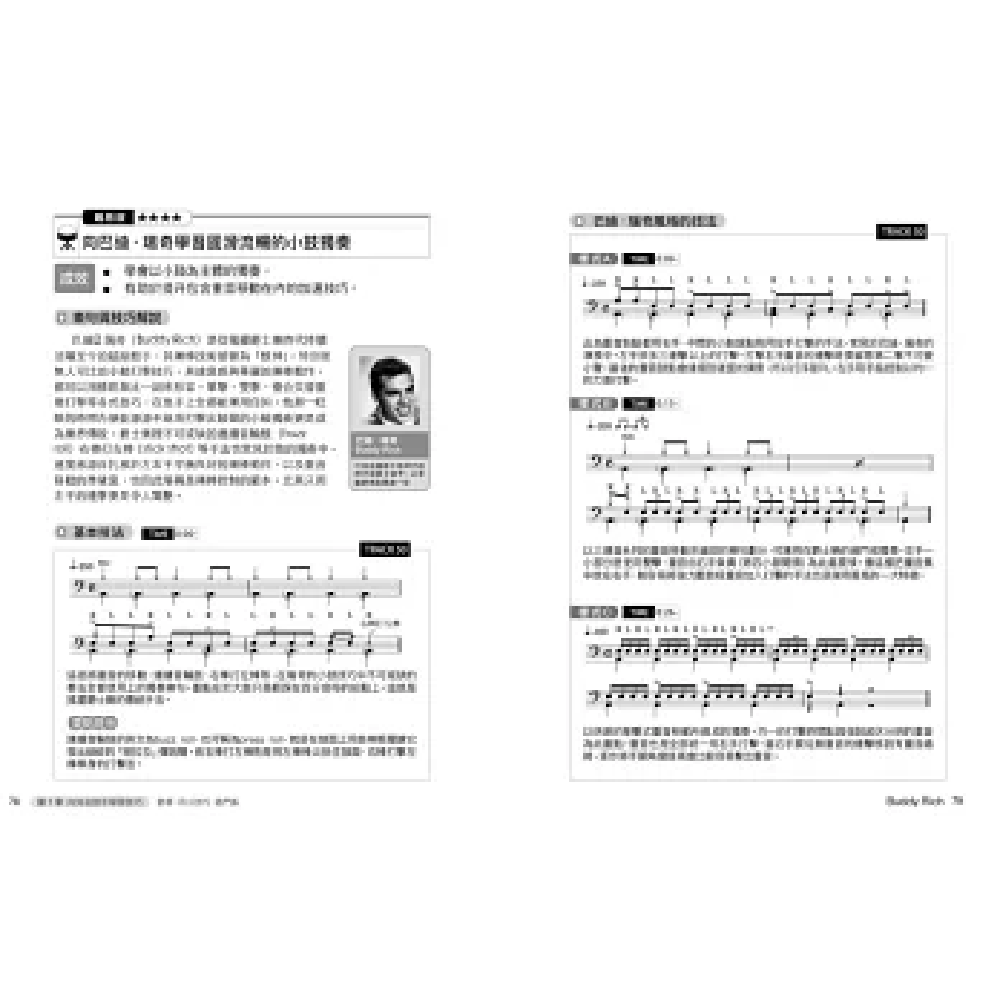 易博士 易博士 / 流行‧搖滾鼓王技法：25位世界頂尖鼓手209手演奏絕招實務示範╳訓練菜單 第 5 張圖片｜三峽鼓 / 打擊
