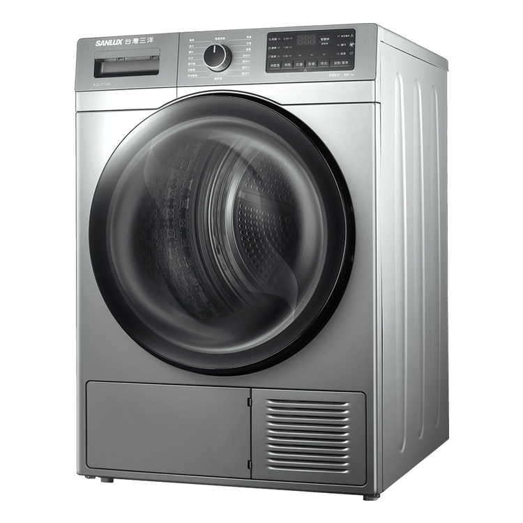 SANLUX 台灣三洋 免晾衣熱泵式 10公斤乾衣機(ASD-100UA)